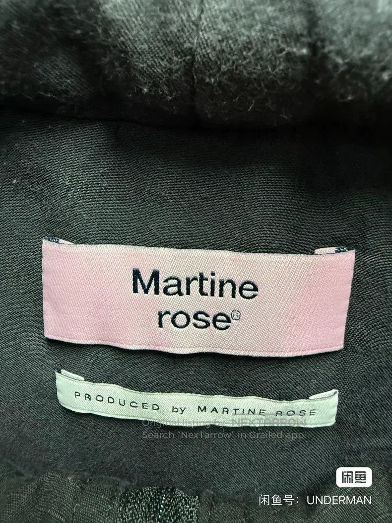 Martine Rose Martine Rose 20AW bright line red line half zipper thin co Size US M / EU 48-50 / 2 - 5 Thumbnail