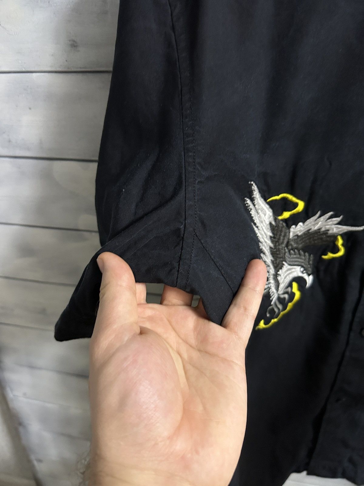 Diesel Rare Shirt Button Diesel Bird Japan Style Big Logo Size US M / EU 48-50 / 2 - 6 Thumbnail