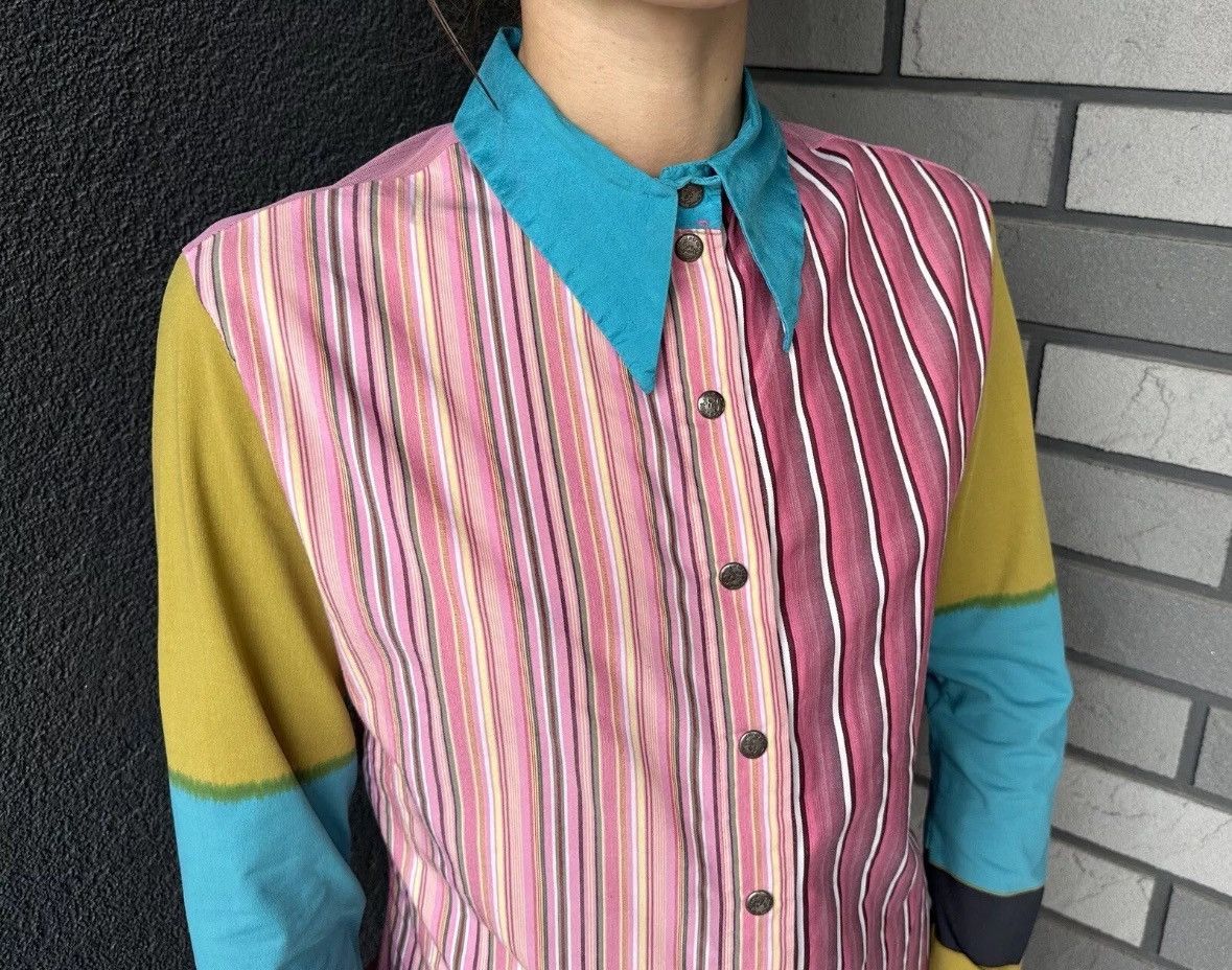 Other Save The Queen Multicolor Striped Shirt Size S Size S / US 4 / IT 40 - 7 Thumbnail