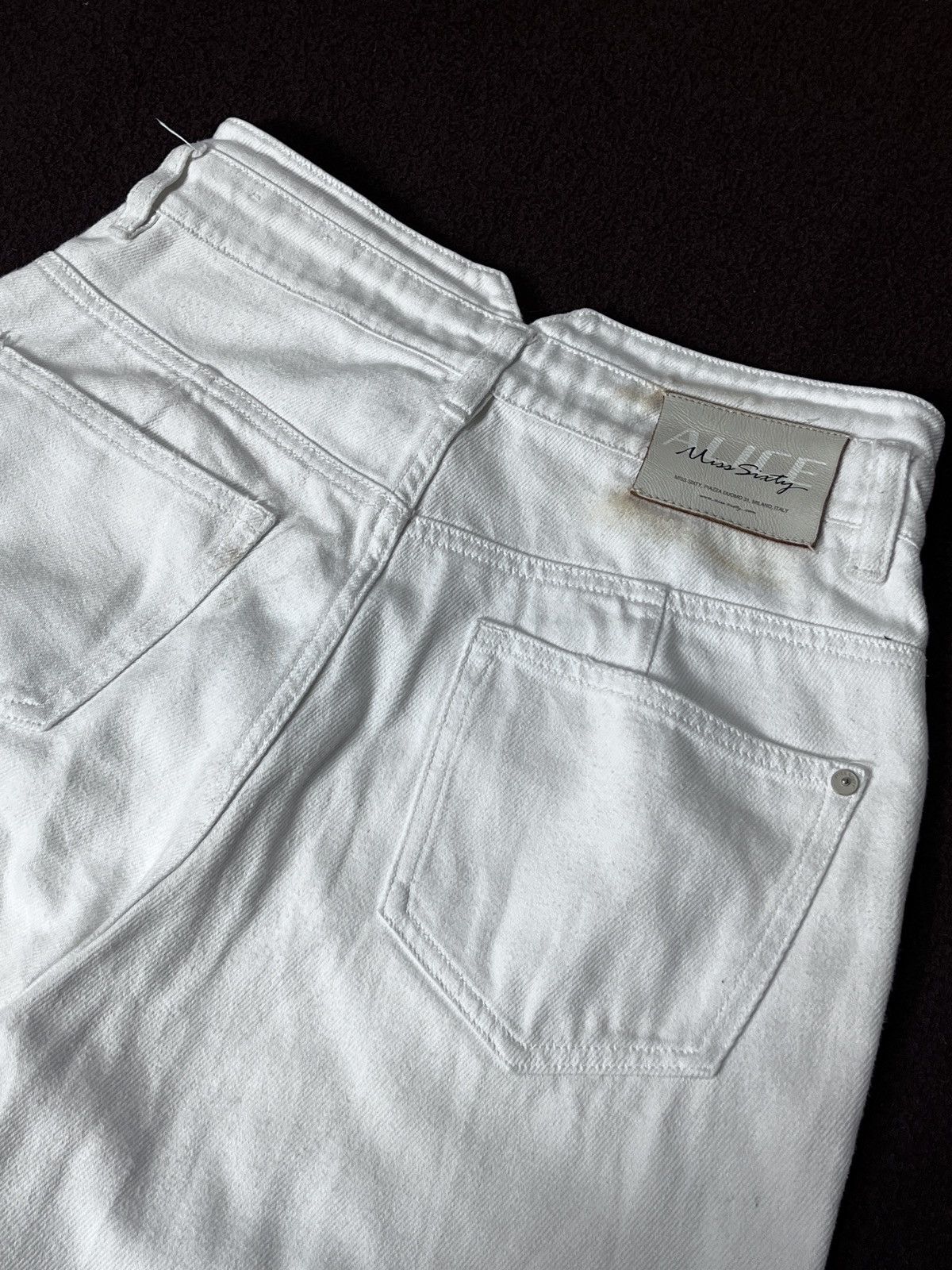 Japanese Brand Alice Miss Sixty Qoute Ballon pants Denim Size US 27 - 5 Thumbnail