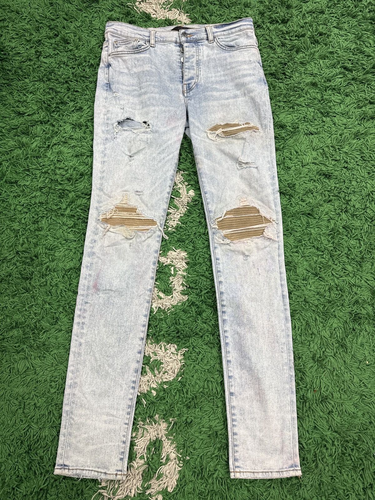 Amiri Amiri MX1 brown patch Size US 33 - 1 Thumbnail