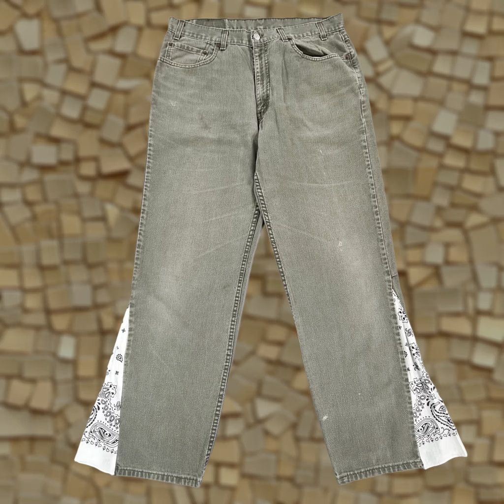 Levi's Levi'S 550 Vintage Jeans Mens Green W34 L31 Bootcut Relaxed Fit Denim 90s USA Y2K Size US 34 / EU 50 - 1 Thumbnail