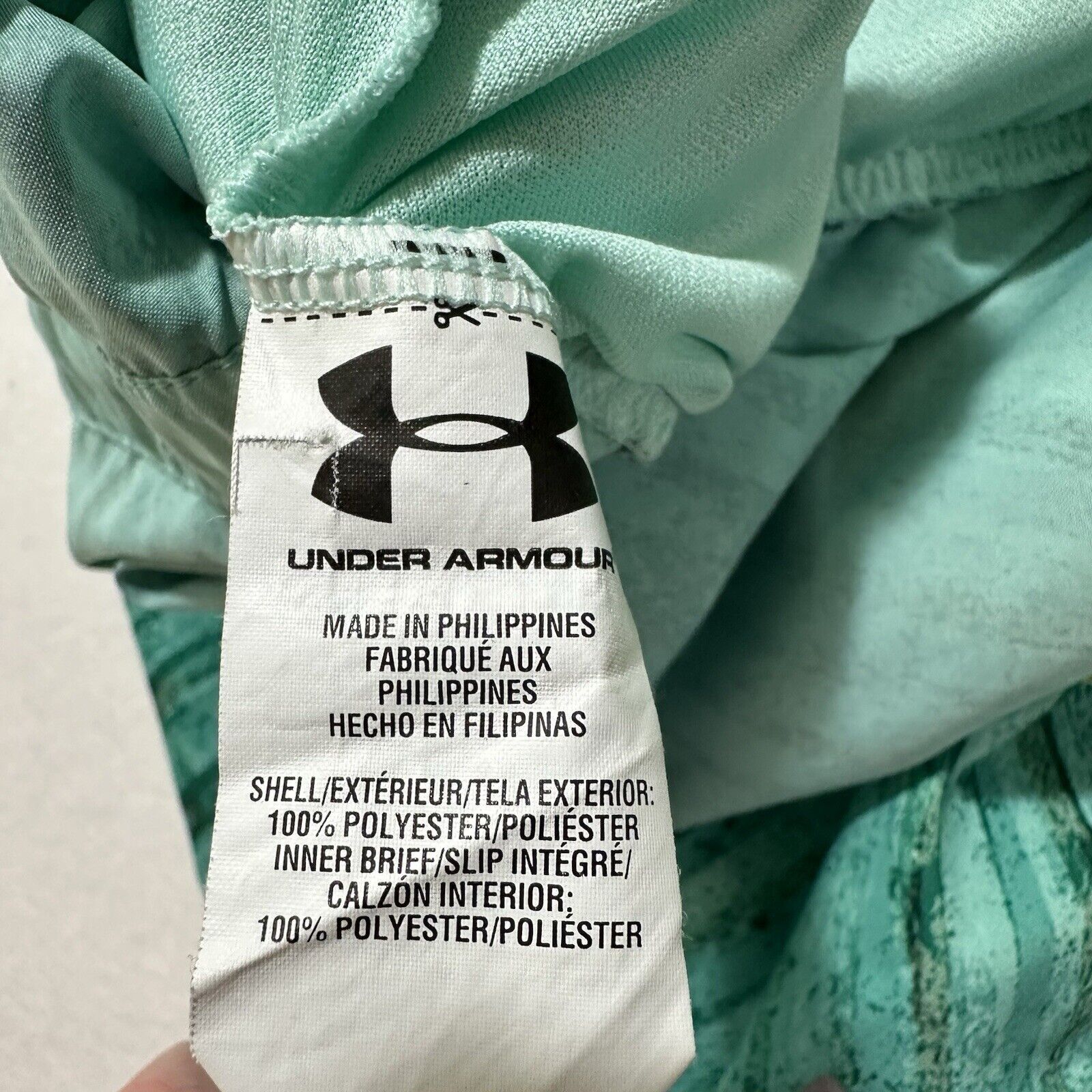 Under Armour Under Armour XL Fitted Running Shorts Teal Athletic 3 Inseam Size 38" / US 16 / IT 52 - 5 Thumbnail