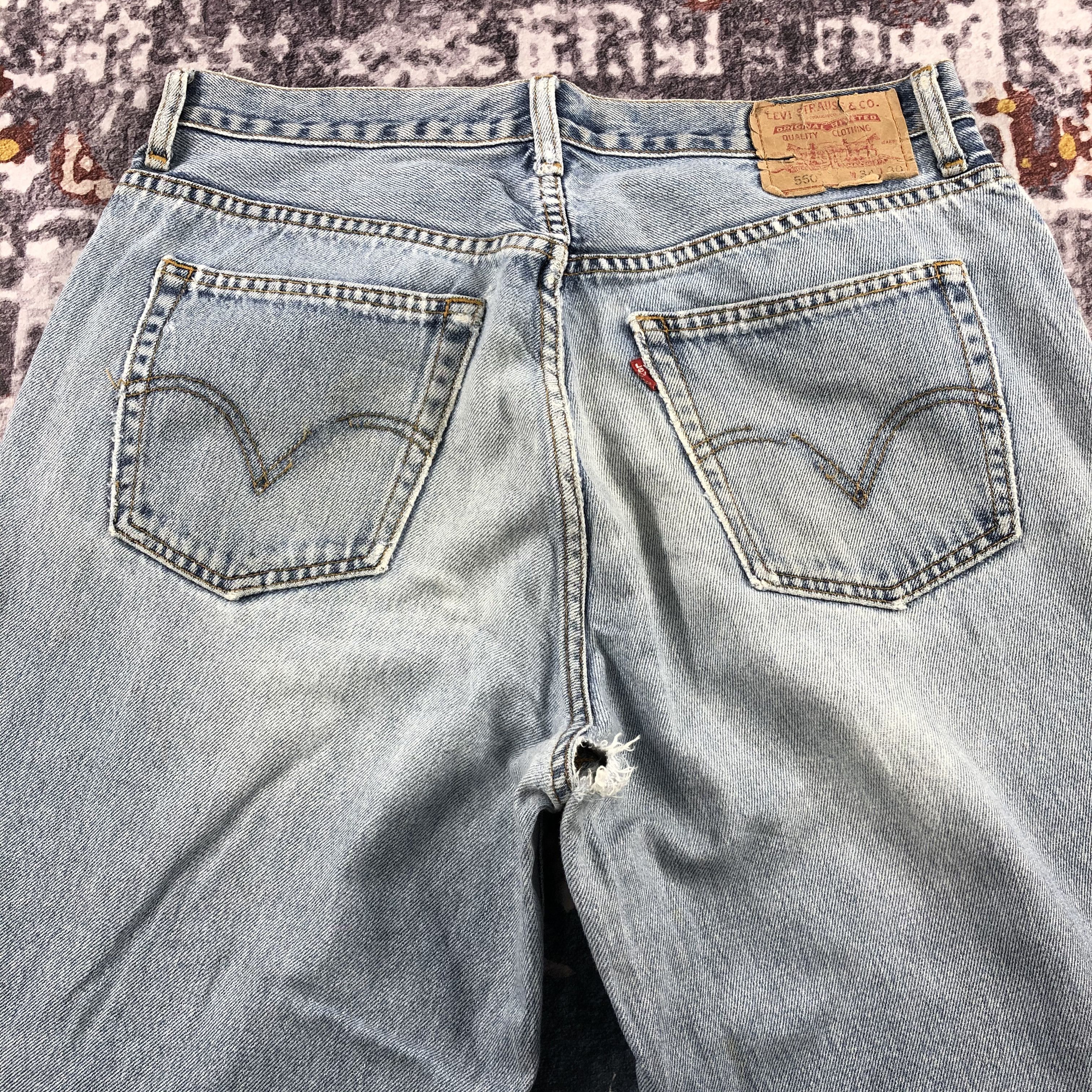 Levi's × Vintage Vintage Light Wash Levis 550 Jeans-JM2284 Size US 34 / EU 50 - 6 Thumbnail