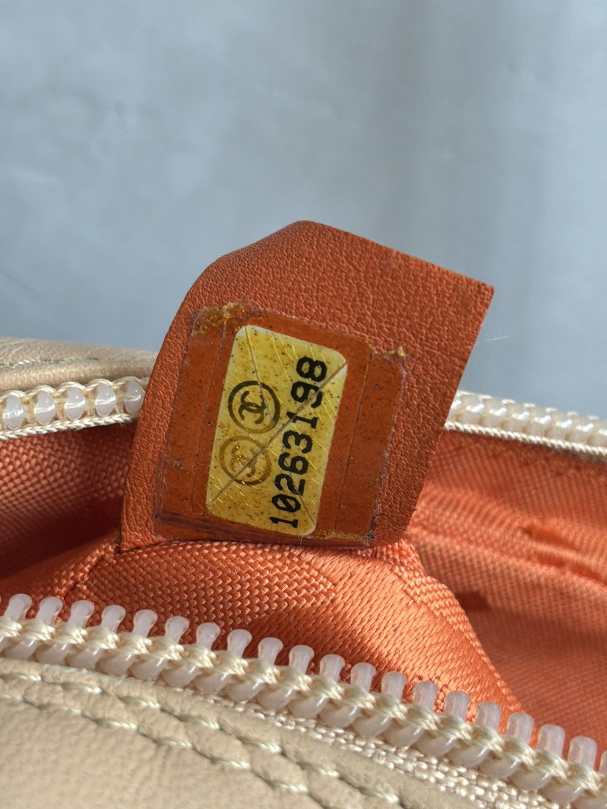Chanel Chanel - Beige Ligne Cambon Pochette Size ONE SIZE - 18 Thumbnail