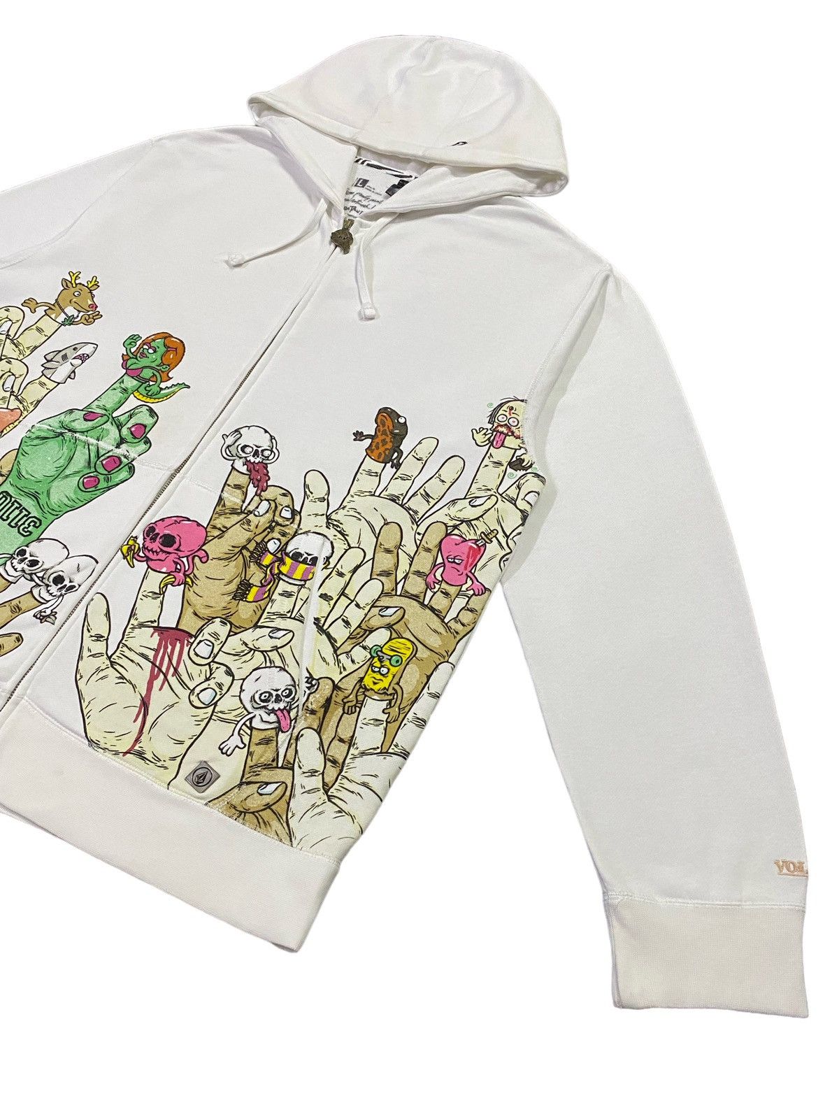 Todd Bratrud × Volcom Rare🔥Volcom X Todd Bratrud Fingers Hoodie Size US L / EU 52-54 / 3 - 22 Thumbnail