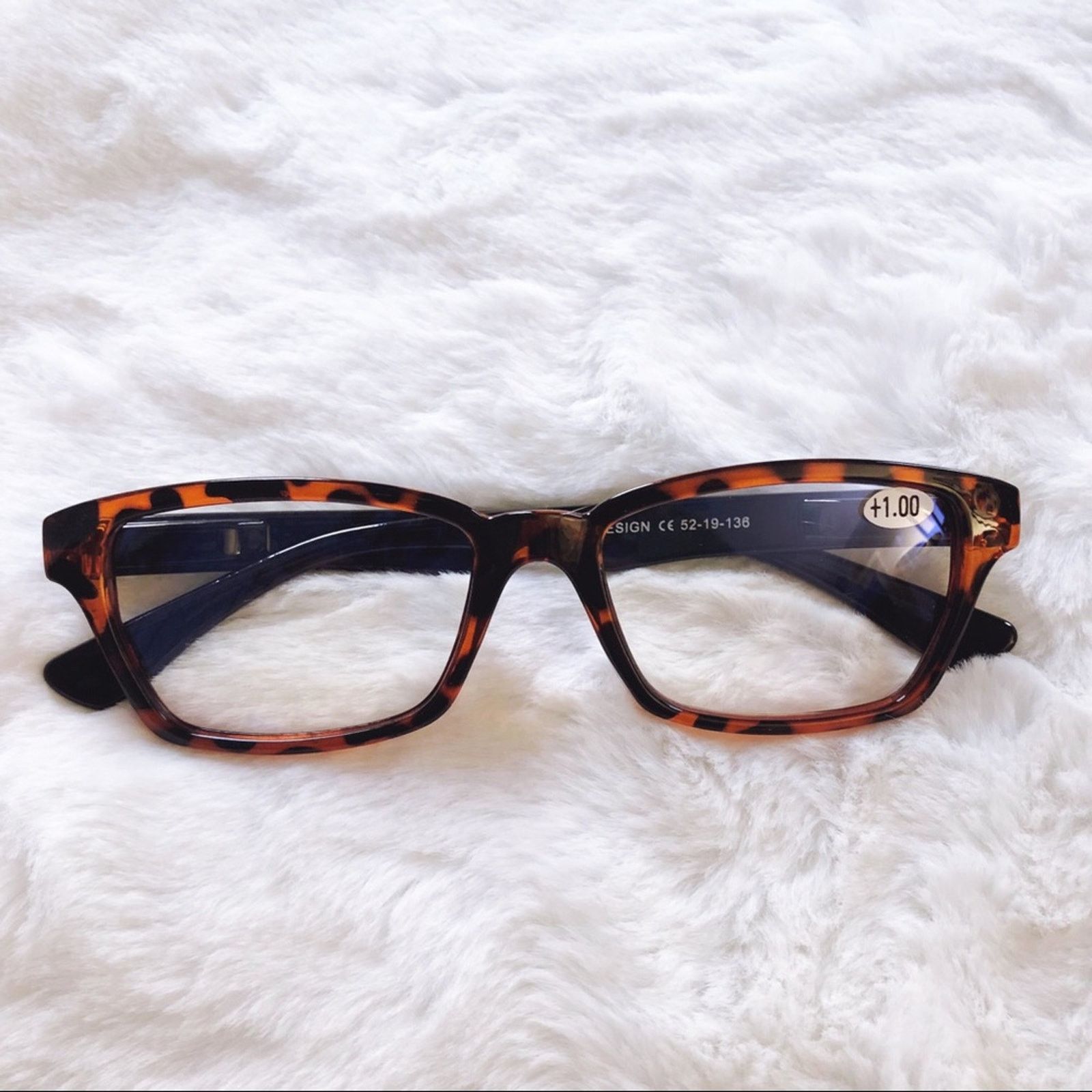 Other Alek Brown Pattern Reader Blue Light Glasses Size ONE SIZE - 1 Thumbnail
