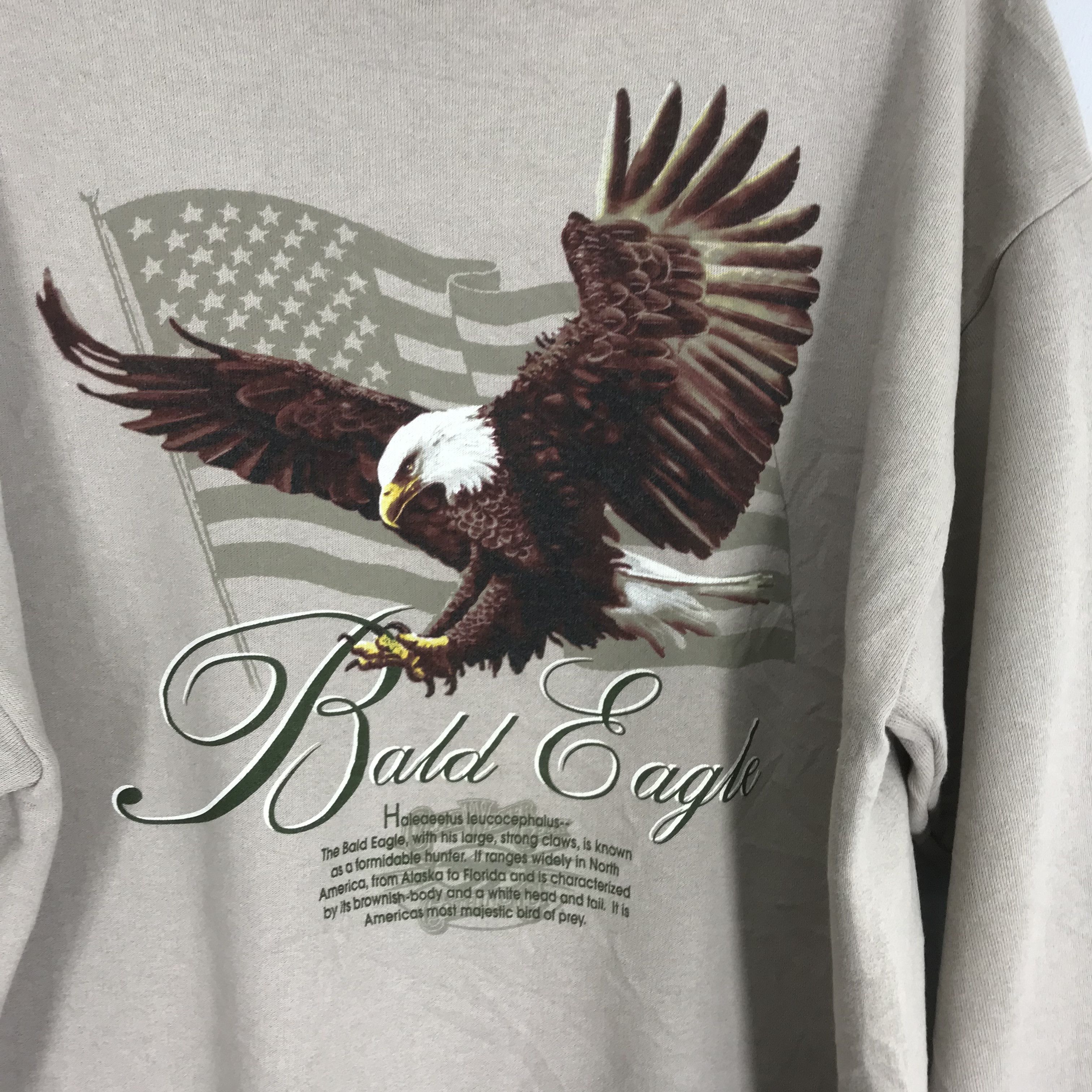 American Eagle Outfitters Vintage 90s Bald Eagles Sweatshirt Xlarge - 247 Size US XL / EU 56 / 4 - 6 Thumbnail