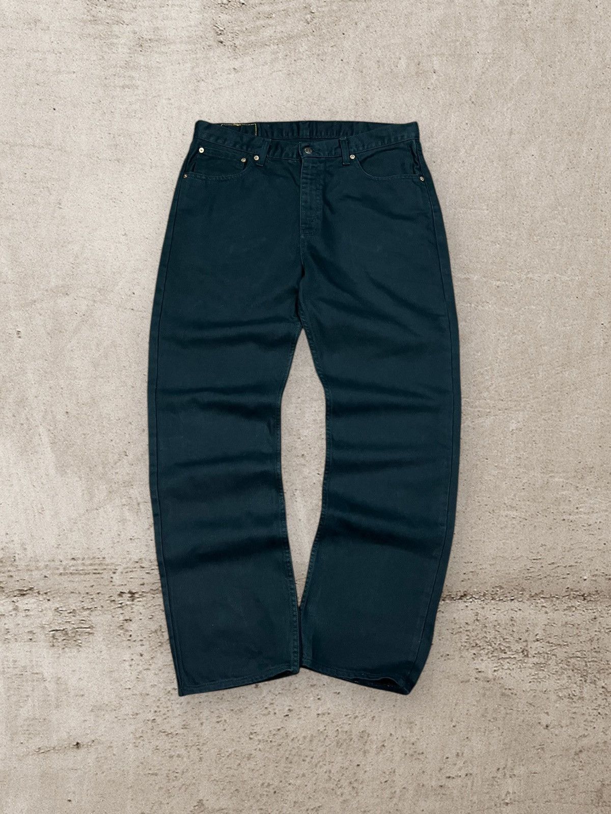 Levi's × Vintage Vintage Black Levis 751 36x32 Mens Jeans Classic Pants Size US 36 / EU 52 - 4 Thumbnail