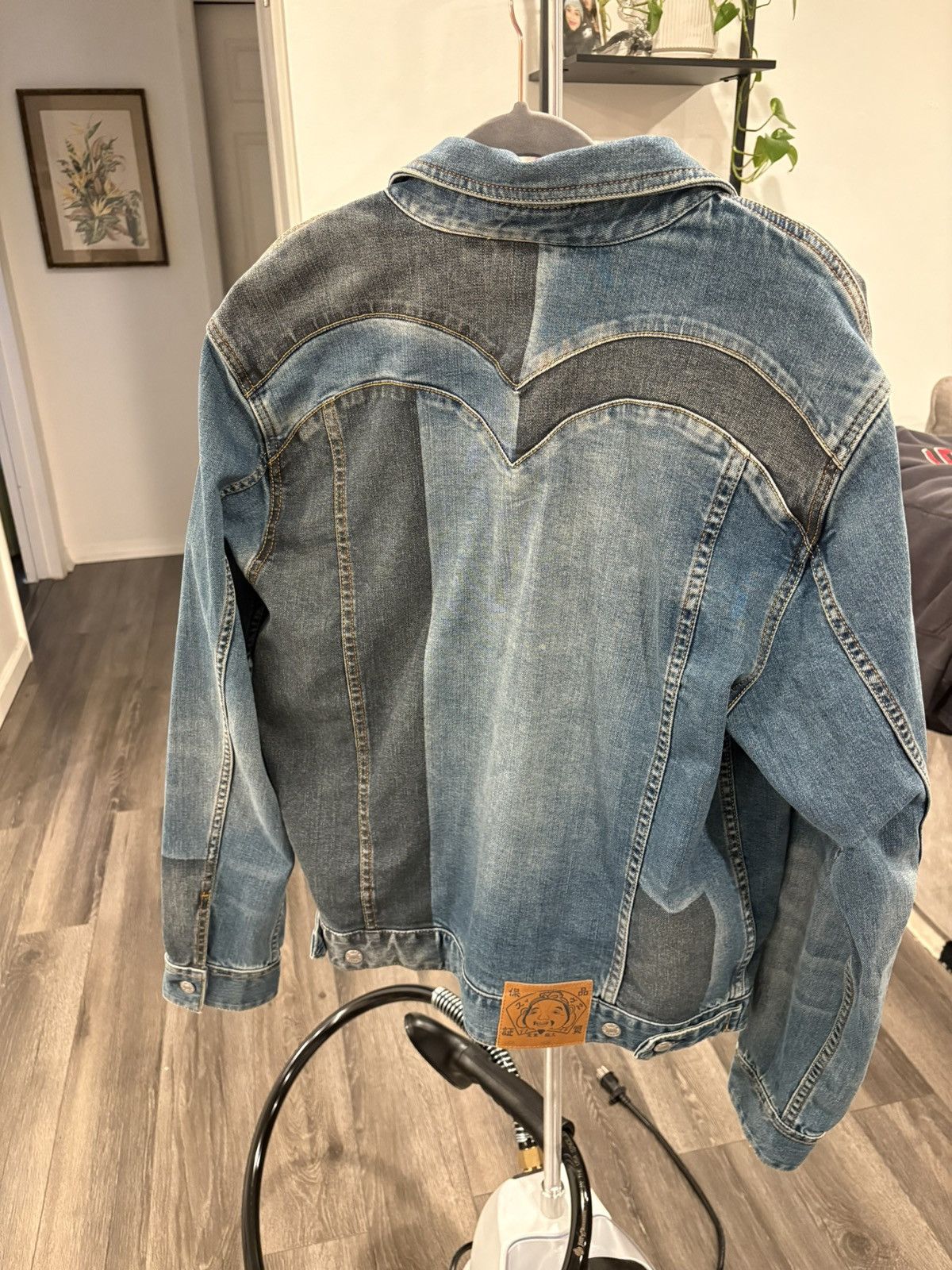 Evisu Evisu denim jacket Size US XL / EU 56 / 4 - 3 Thumbnail