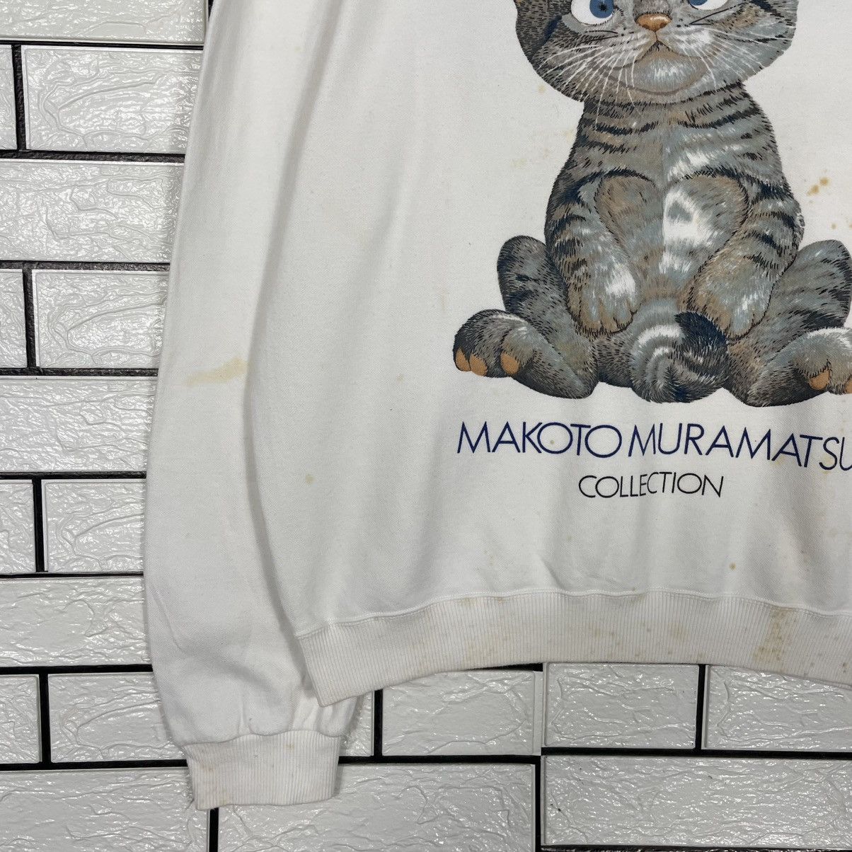 Japanese Brand Makoto Muramatsu Collection Sweatshirt Size US L / EU 52-54 / 3 - 3 Thumbnail