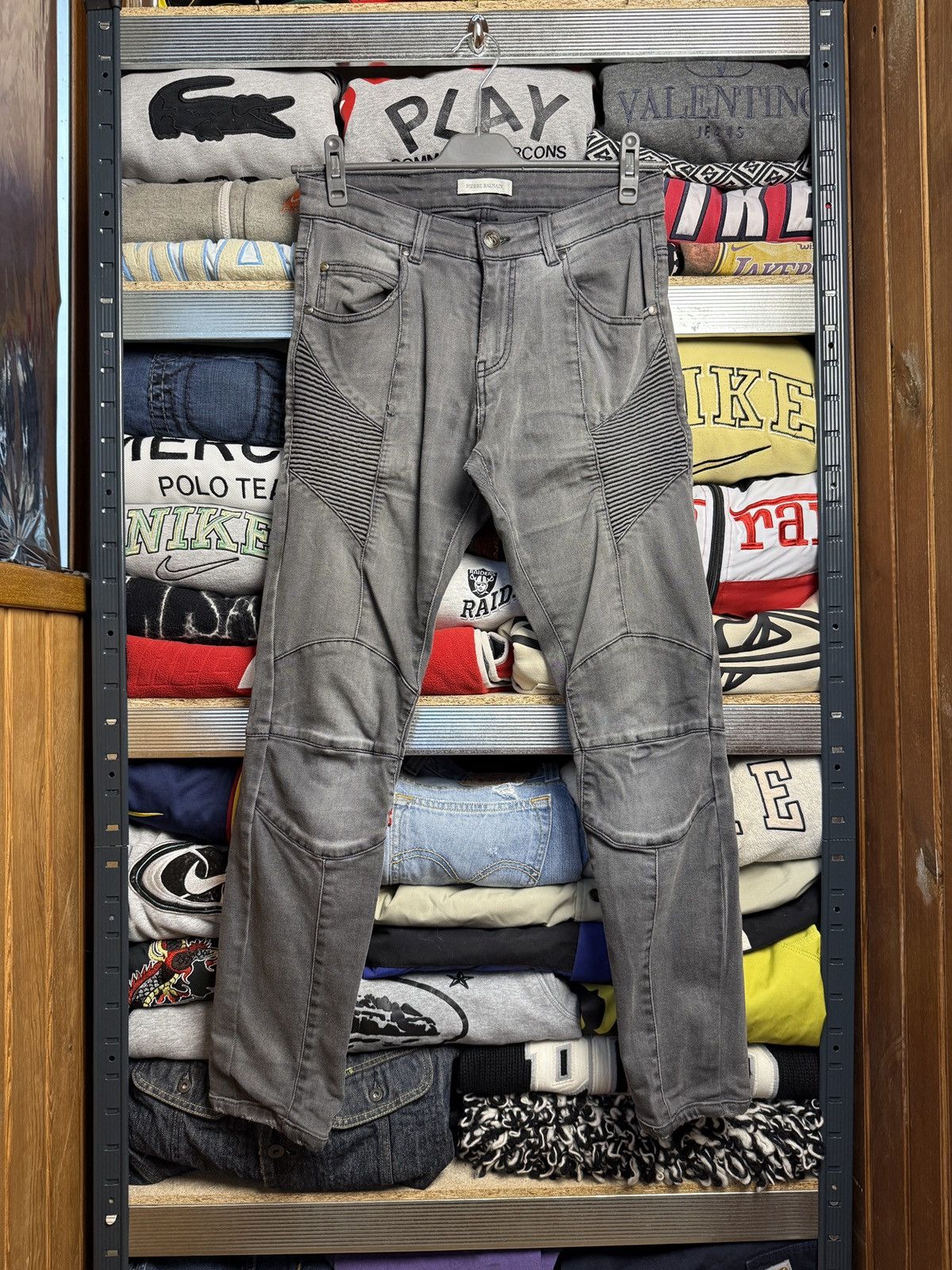 Balmain Black Pierre Balmain Jeans Size US 30 / EU 46 - 1 Thumbnail