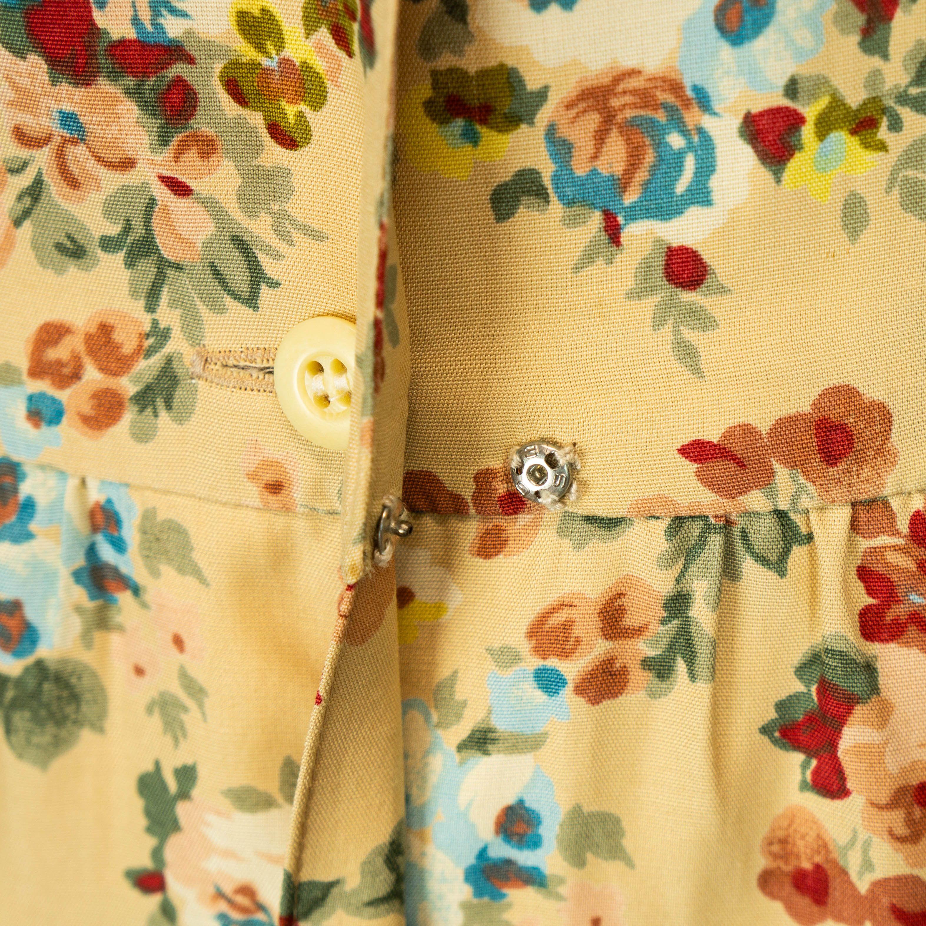 Gerard Darel GERARD DAREL Paris Tokyo Style Floral Dress Vintage Size S / US 4 / IT 40 - 6 Thumbnail