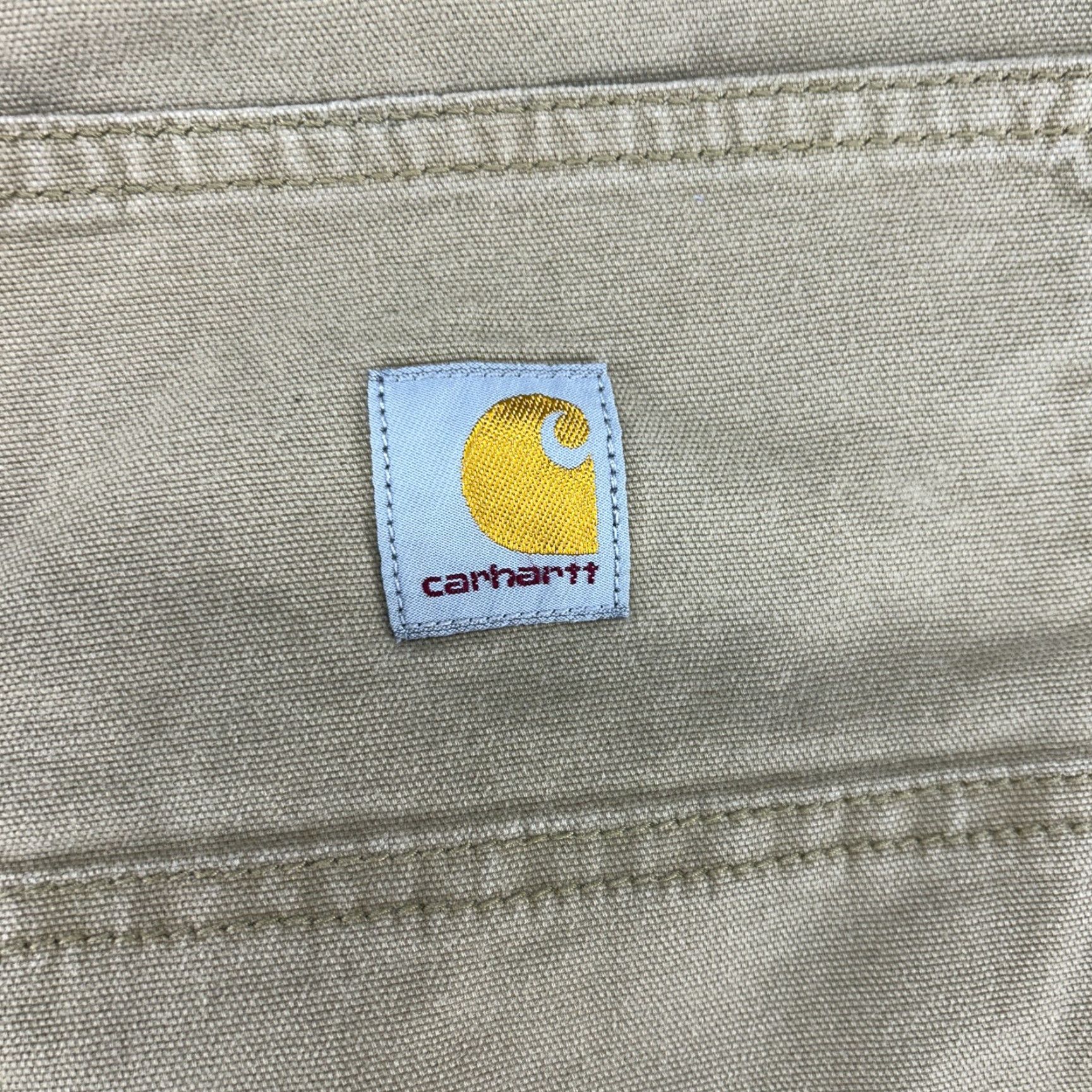 Carhartt Carhartt Pants Mens 38x30 Brown Tan Carpenter Rugged Flex Relaxed Cotton Stretch Size US 38 / EU 54 - 7 Thumbnail