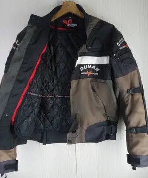 Gear for Sports Rare Vintage Duhan Motor Racing Bikers Jacket Size US M / EU 48-50 / 2 - 2 Thumbnail
