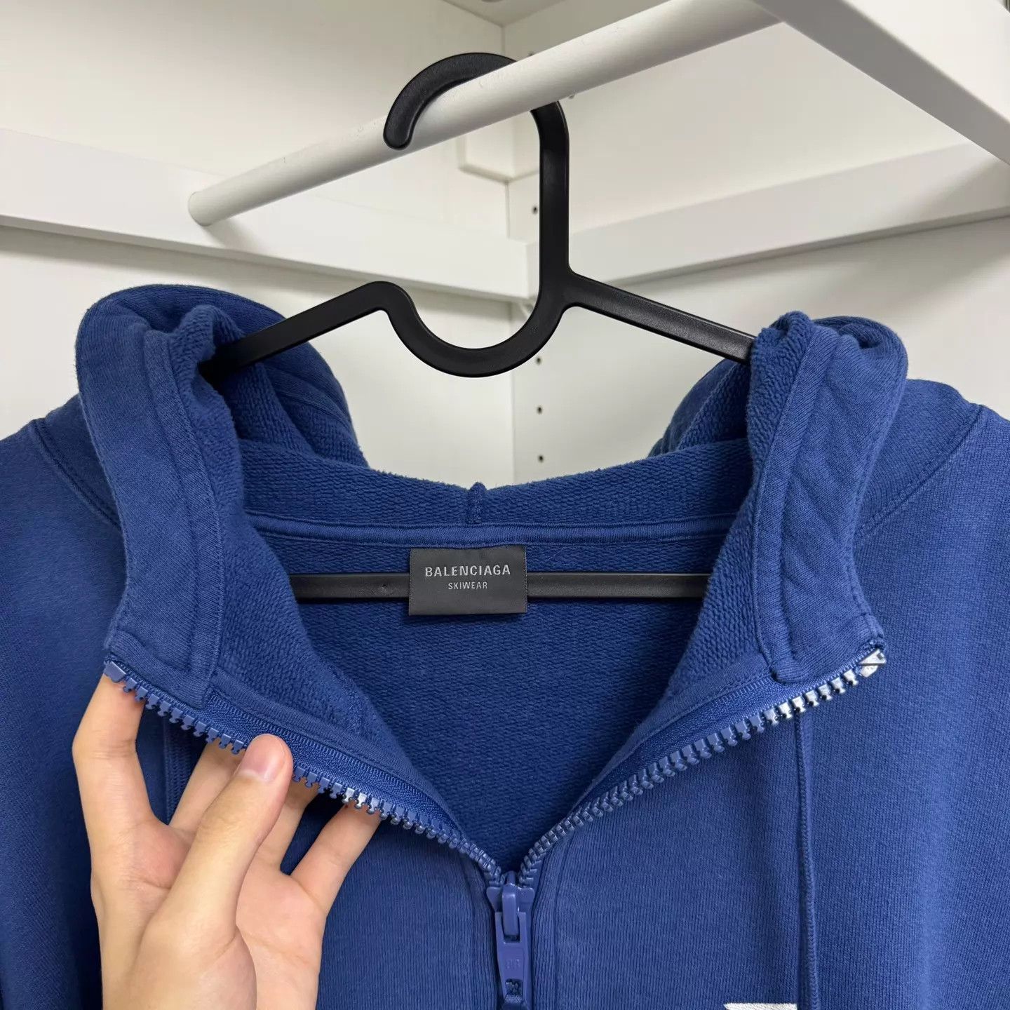Balenciaga Balenciaga FW25 SKI men's solid half-zip sweat L Size US L / EU 52-54 / 3 - 4 Thumbnail