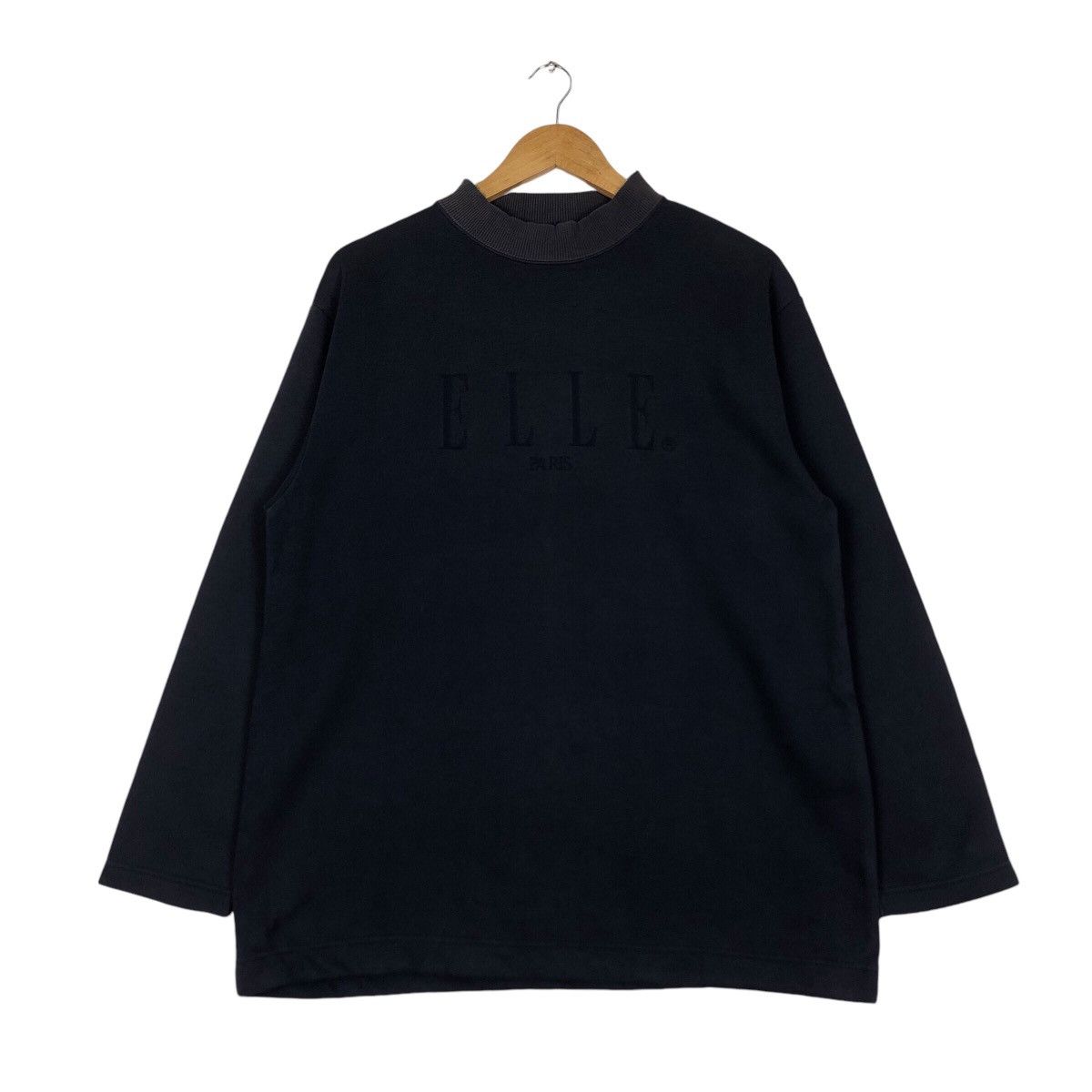 Japanese Brand × Vintage Elle Vintage Jumper Sweatshirt Pullover Medium Streetwear Size US M / EU 48-50 / 2 - 1 Thumbnail