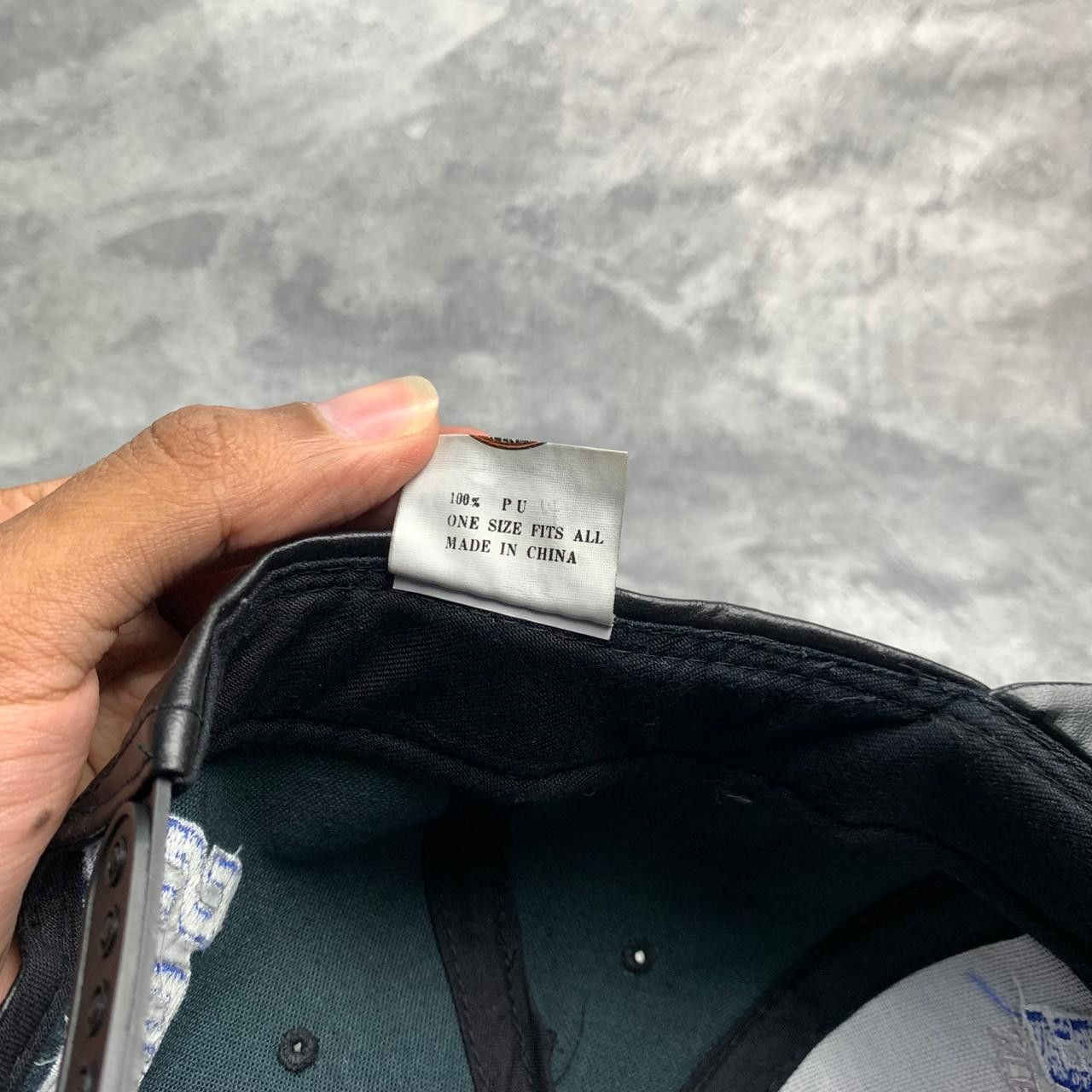 NHL Vintage New York Ranger Leather Hat Size ONE SIZE - 12 Thumbnail