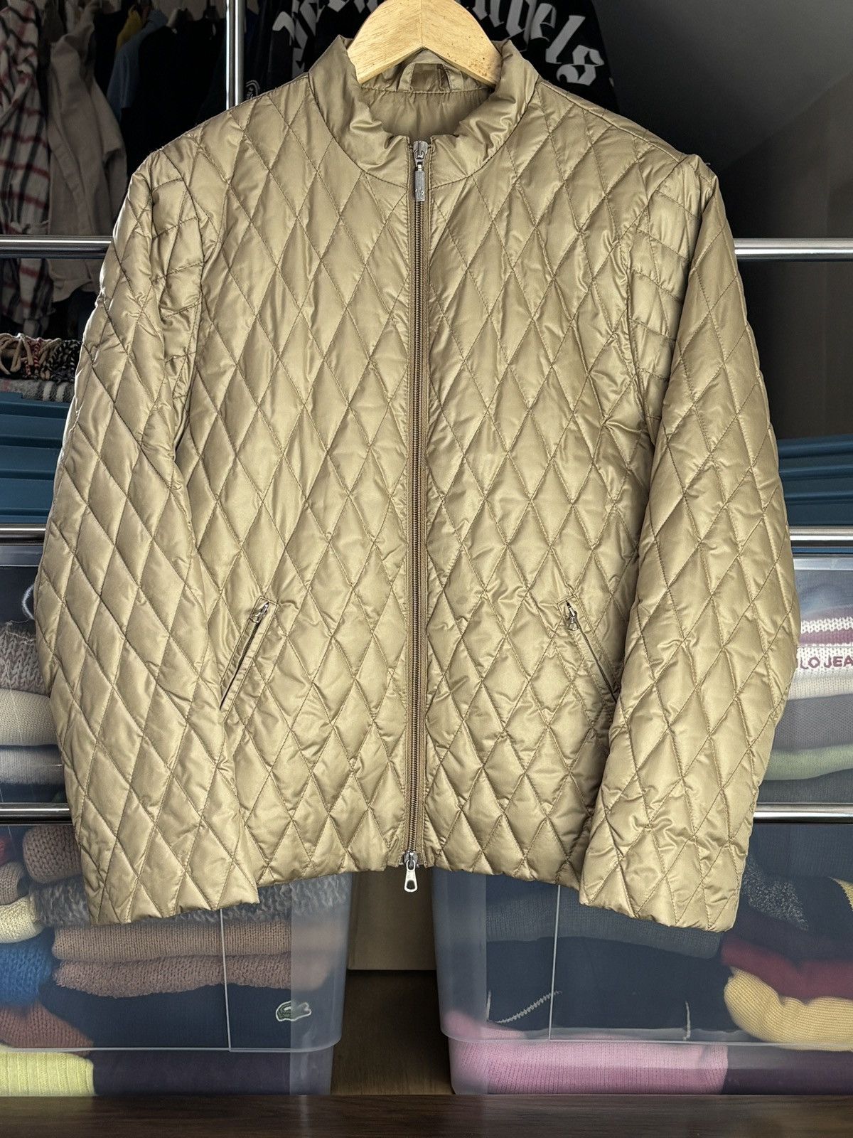 Moncler Vintage Moncler Quilted Down Jacket Size M / US 6-8 / IT 42-44 - 1 Thumbnail