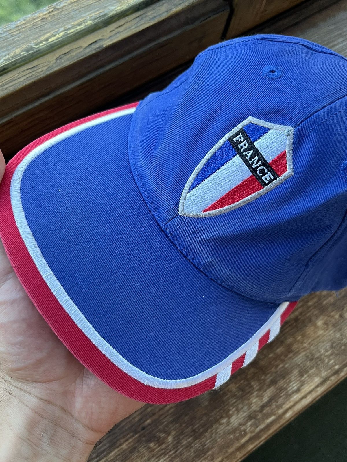 Adidas Vintage Hat Adidas France Football Cap Size ONE SIZE - 3 Thumbnail