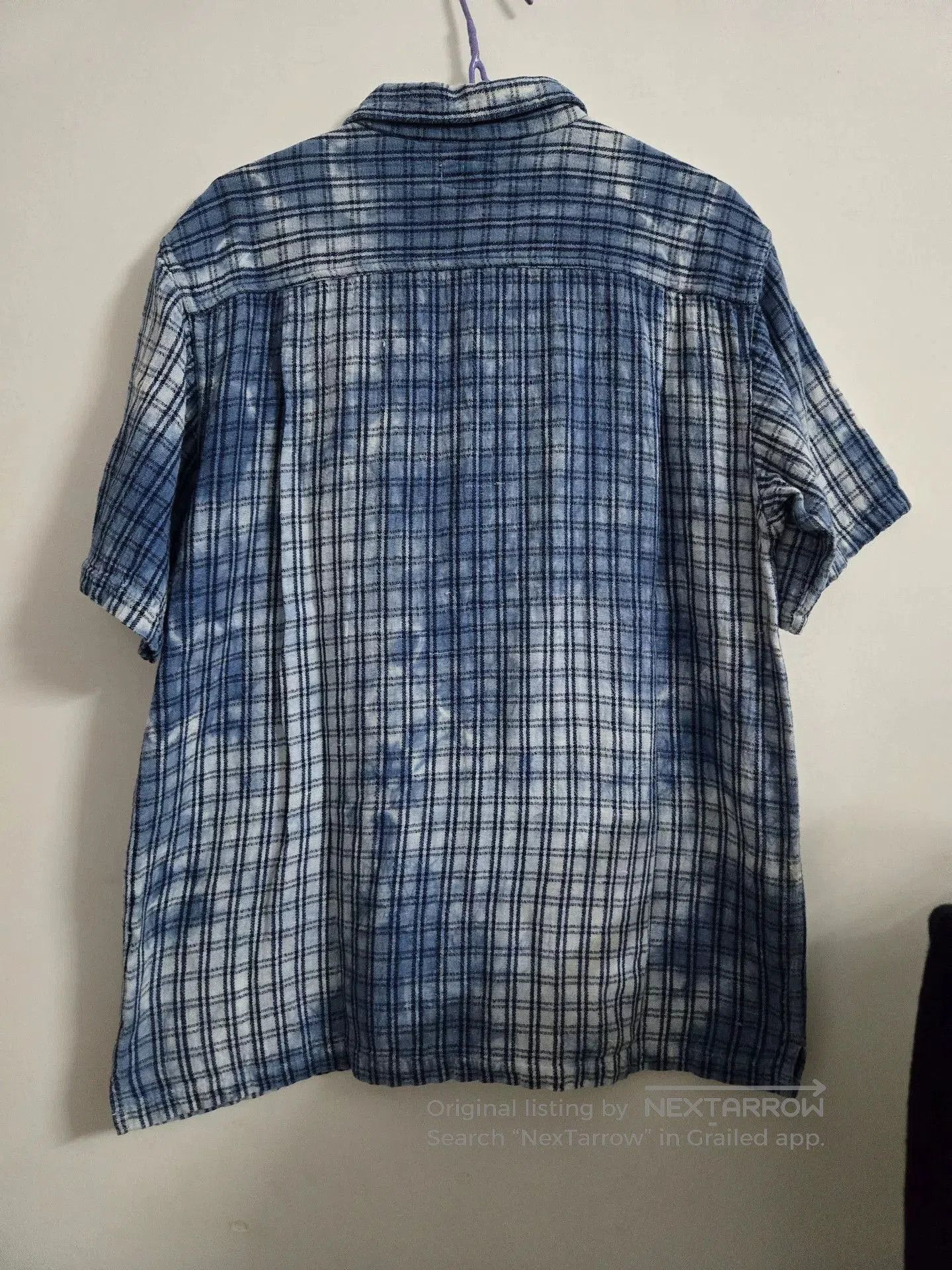 Japanese Brand Gaijin Made Indigo Tie. Size US L / EU 52-54 / 3 - 2 Thumbnail