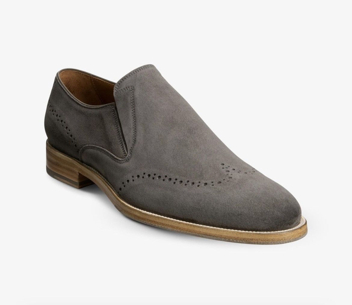 Allen Edmonds Suede Lucca Slip-On Size US 8.5 / EU 41-42 - 1 Thumbnail