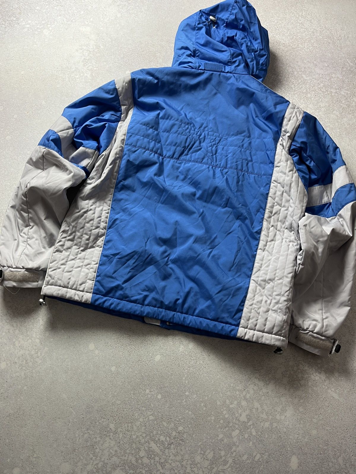 Bogner DDP Vintage BOGNER Jacket Blue White Hooded Ski Jacket Size US L / EU 52-54 / 3 - 6 Thumbnail