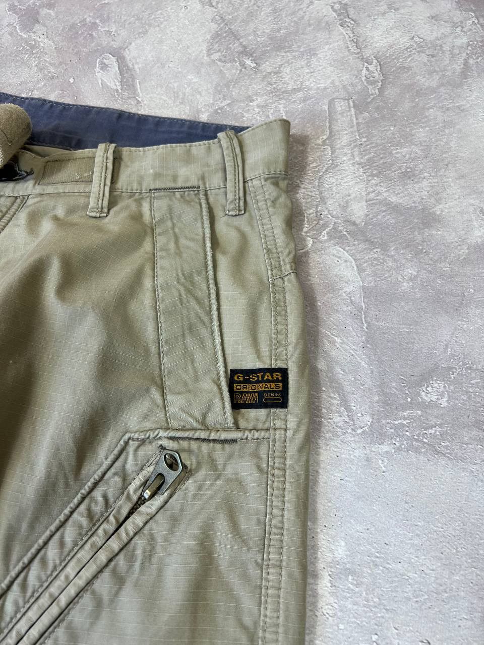 G-Star × Vintage Vintage G-Star Raw Cargo RipStop Pants Size US 33 - 3 Thumbnail