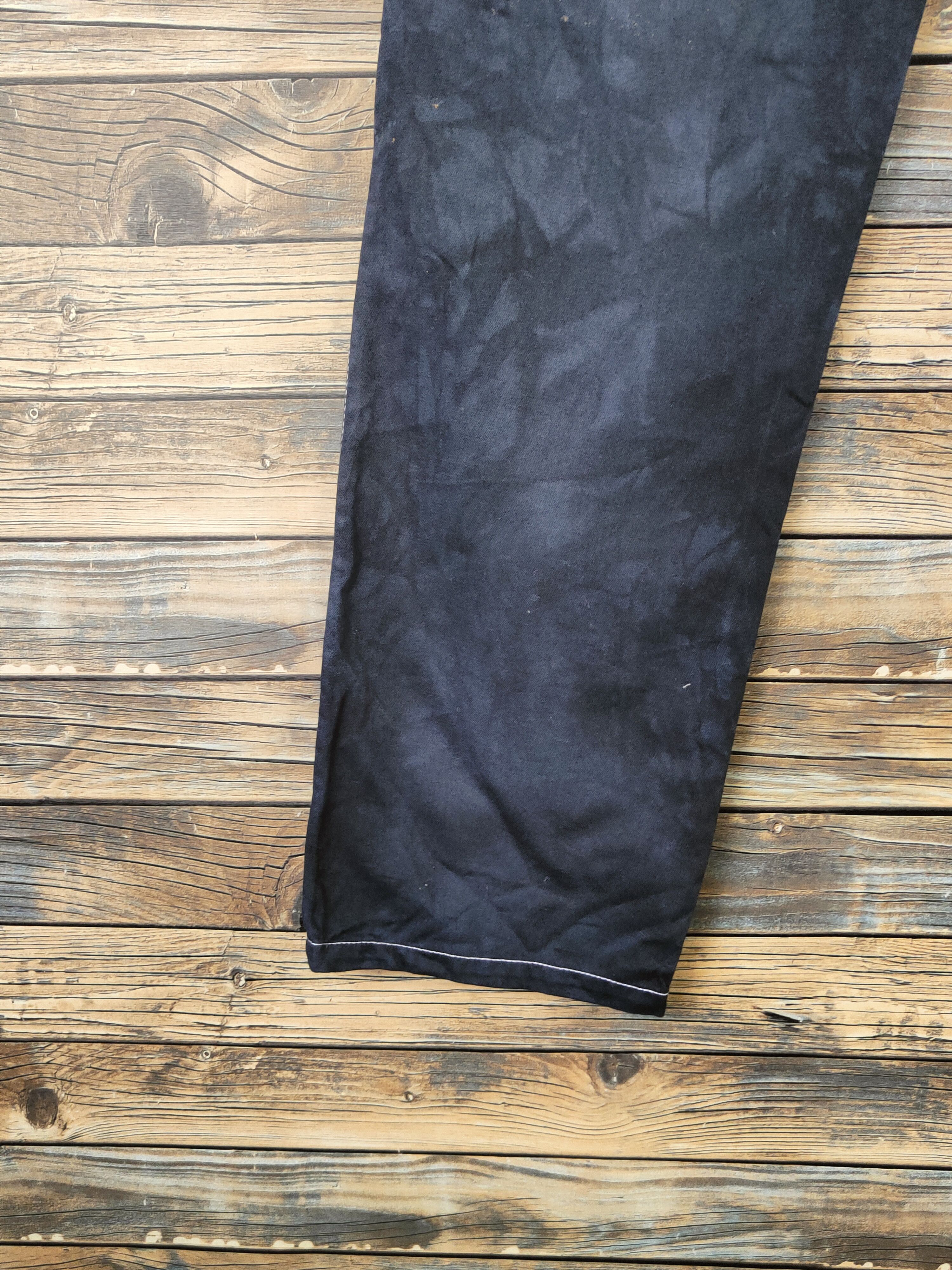 Japanese Brand DL Match Stick Black Multipocket Cargo Pants #46-090 Size US 34 / EU 50 - 9 Thumbnail