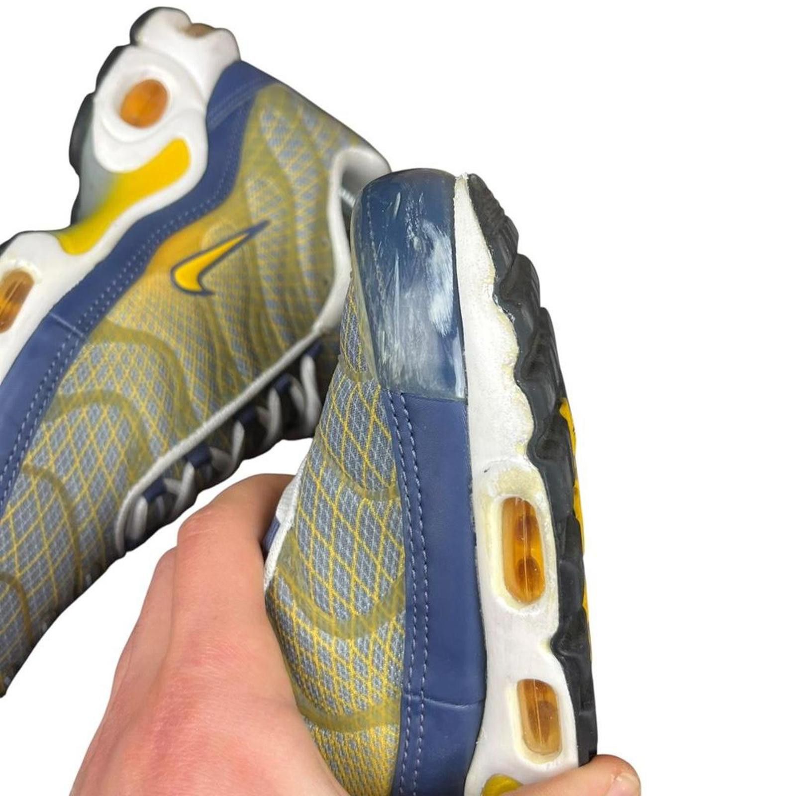 Nike Nike Air Max Plus Tn Wave Grid Yellow Navy - UK 7 Size US 8 / EU 41 - 4 Thumbnail