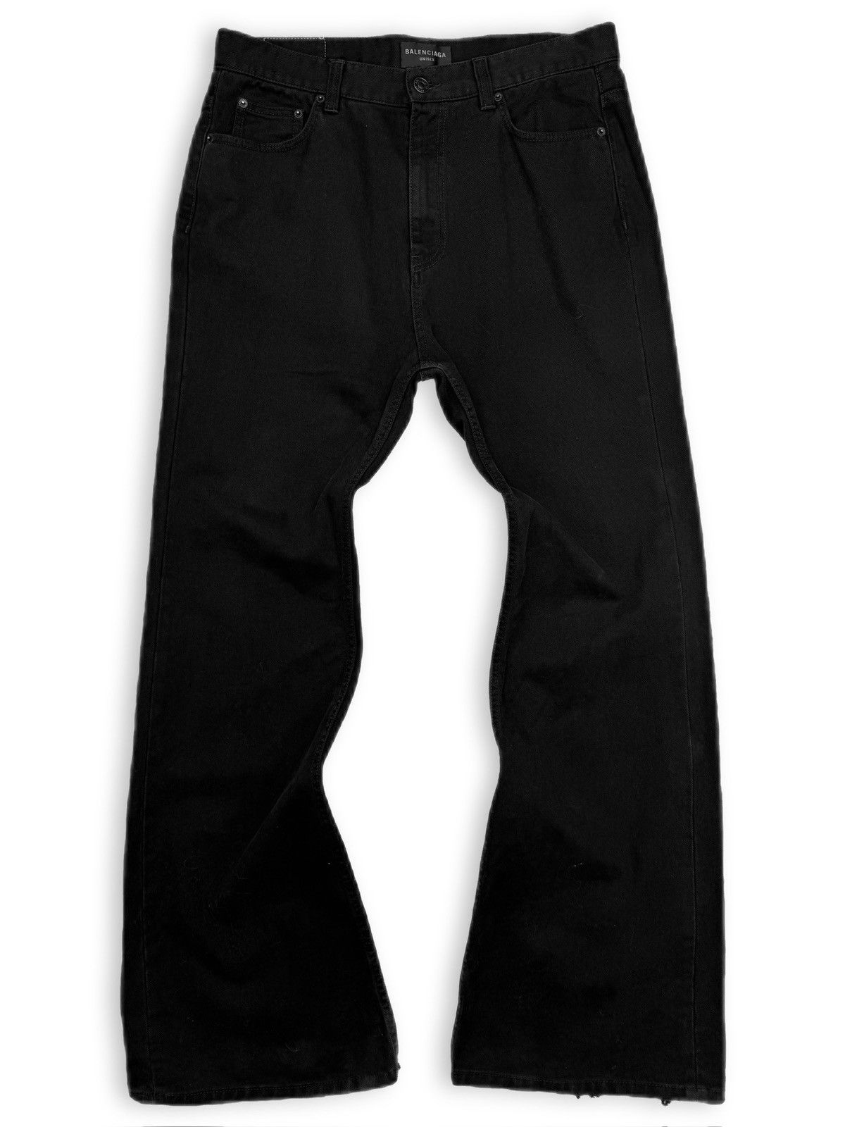 Balenciaga AW22 Balenciaga 'Lost Tape' Flared Cut Black
