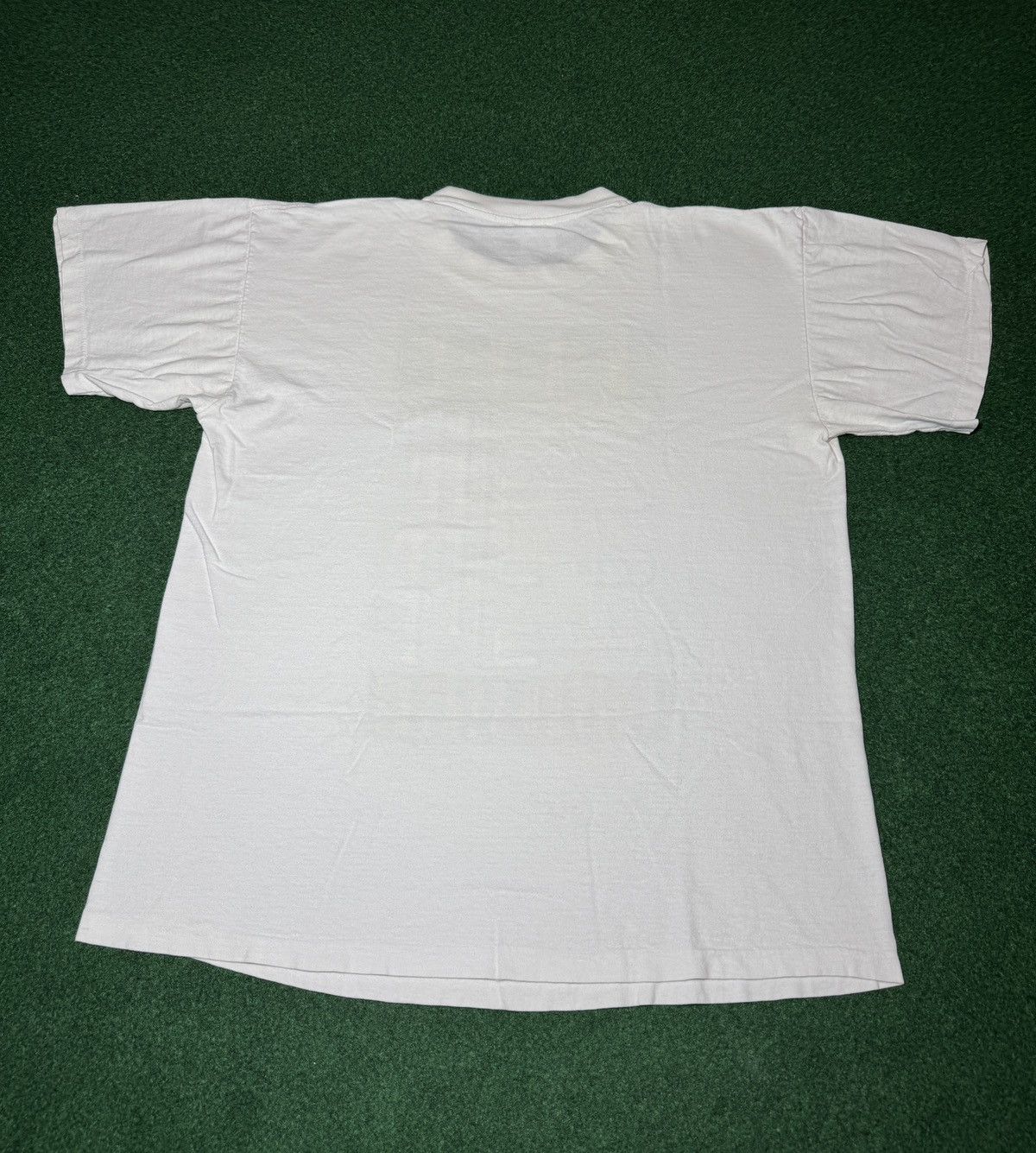 Nike × Vintage Vintage 90s RARE Nike United States Navy Just Do It T Shirt Size US L / EU 52-54 / 3 - 4 Thumbnail