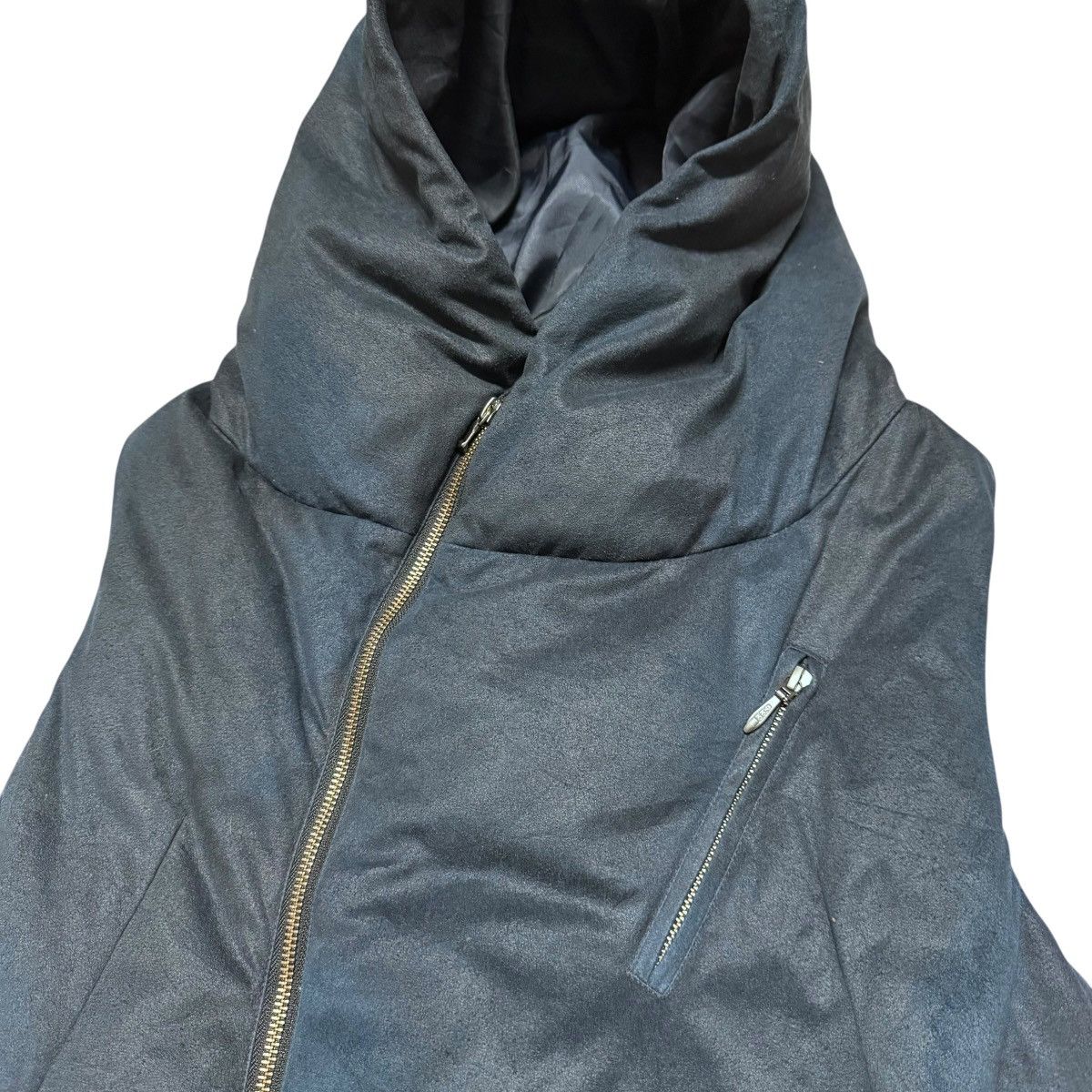 Tornado Mart Tornado Mart Bono Assymetrical Puffer Vest Oiled Coated Size US M / EU 48-50 / 2 - 1 Thumbnail