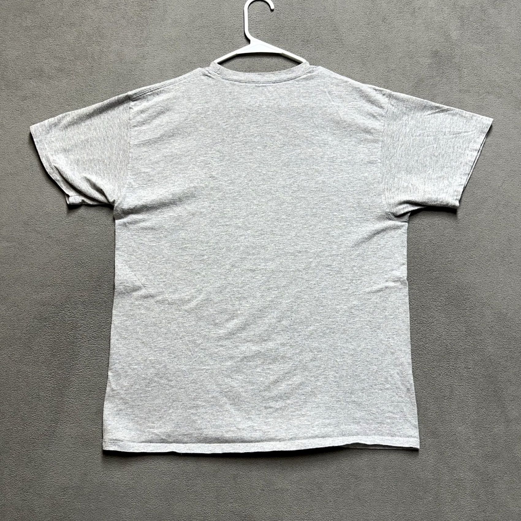 Champion VINTAGE Champion T-Shirt Mens Large Gray Spell Out Logo Classic Tee Casual 90s Size US L / EU 52-54 / 3 - 2 Thumbnail