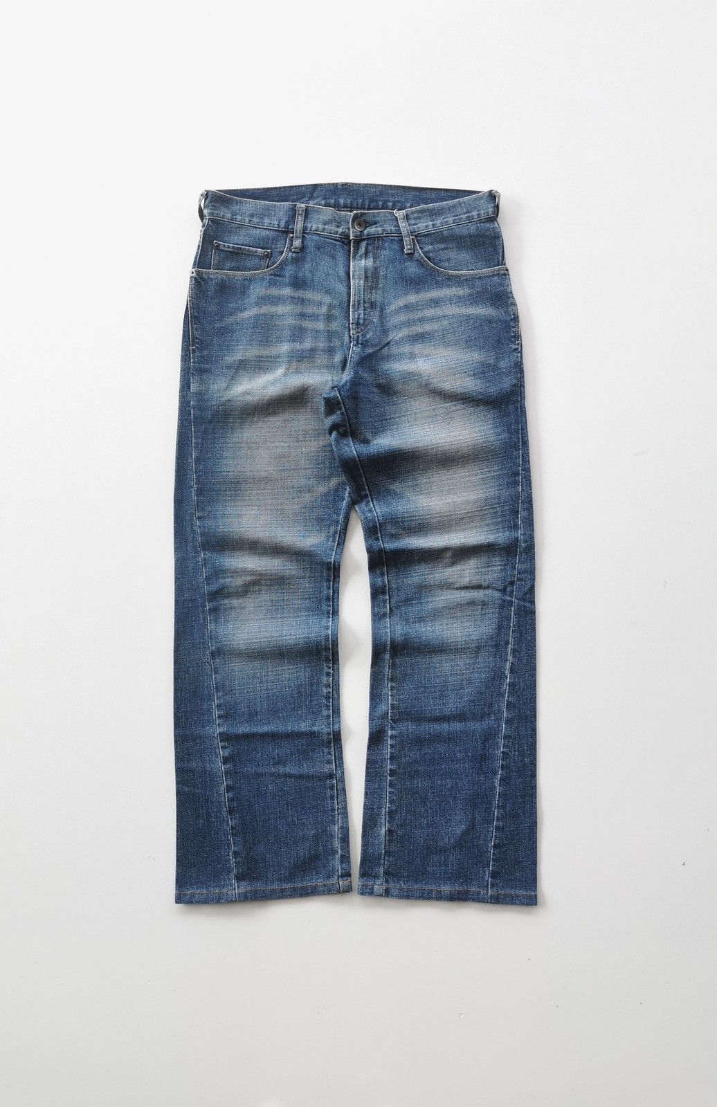 Somar Uniqlo Flare Denim Jeans Size US 32 / EU 48 - 3 Thumbnail
