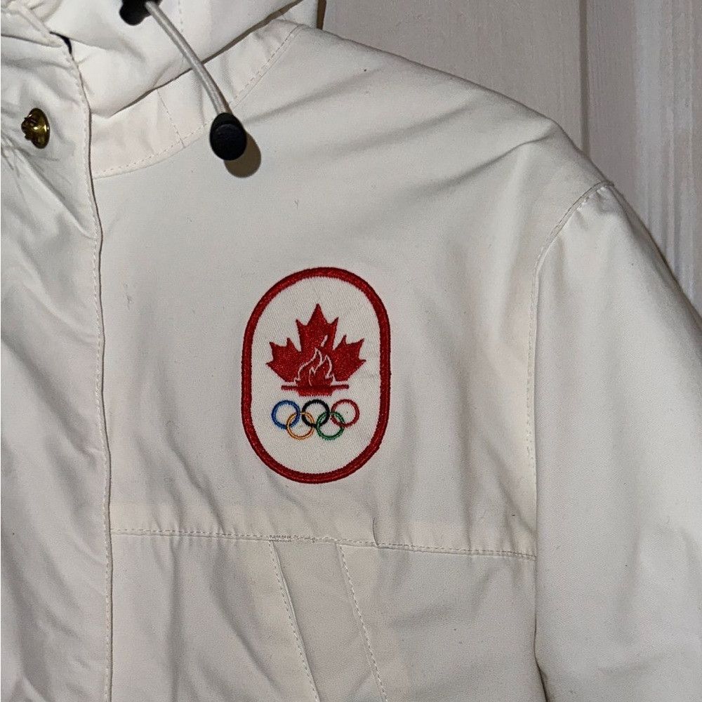 Hudsons Bay White Olympic Games jacket 2010 women's size S Size S / US 4 / IT 40 - 3 Thumbnail