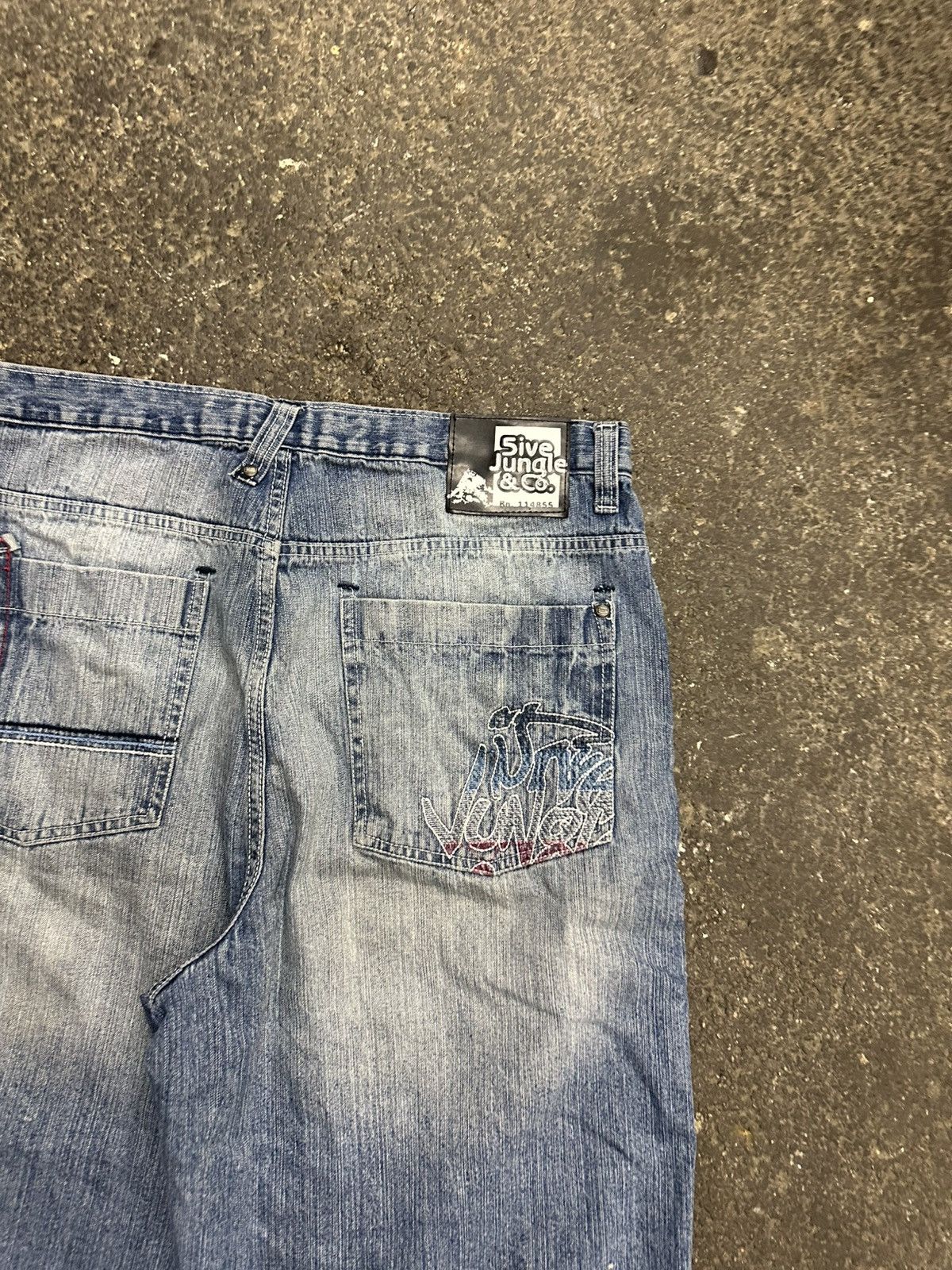Designer × Vintage Y2K five jungle baggy jorts Size US 37 - 2 Thumbnail