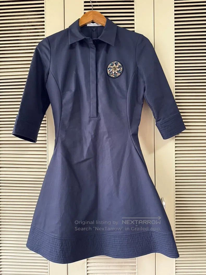 Dior Dior Medium-sleeved dress Size XS / US 0-2 / IT 36-38 - 1 Thumbnail