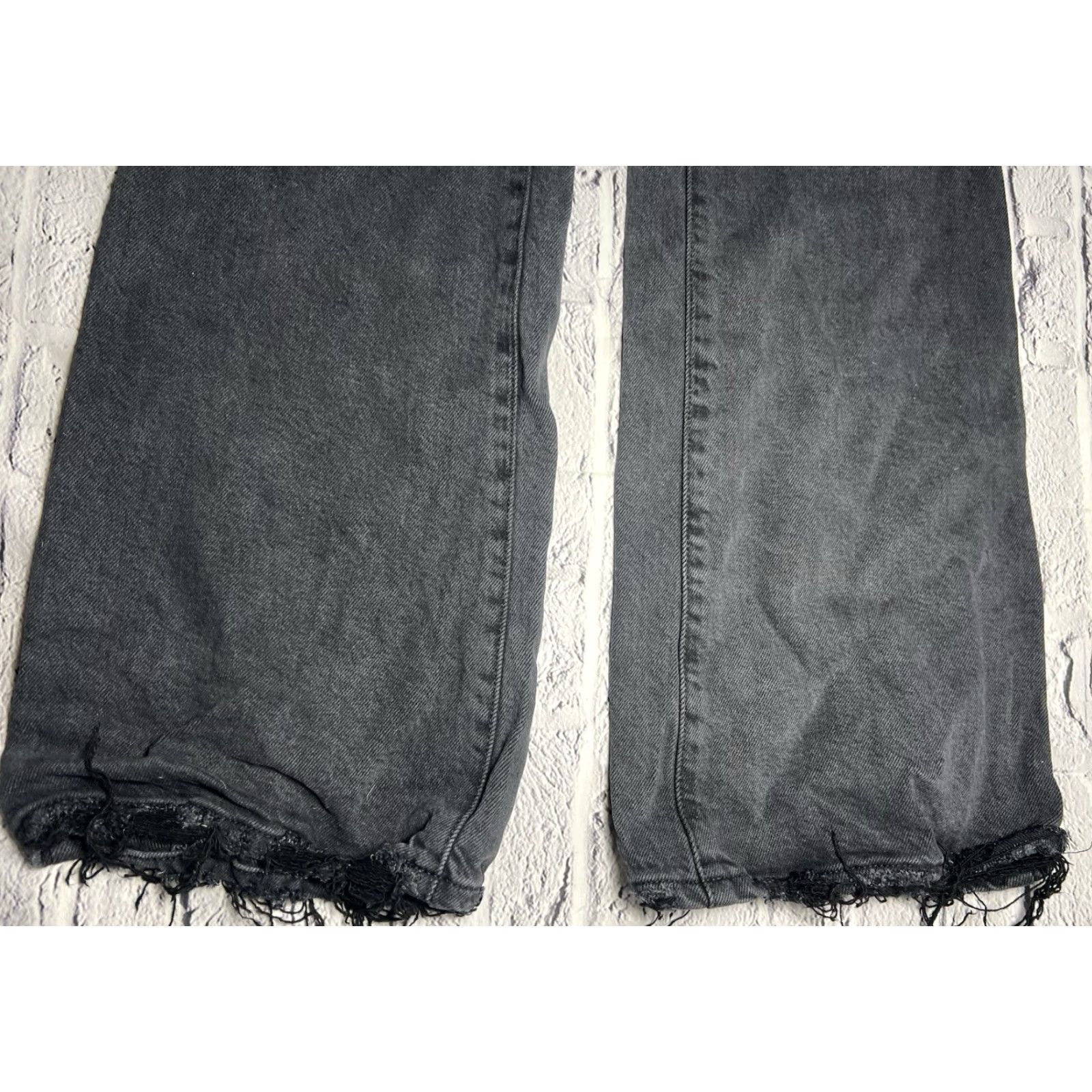 Good American Good American Women's Size 2/26 Classic Boot Bootcut Frayed Stretch Jeans Size 26" / US 2 / IT 38 - 3 Thumbnail