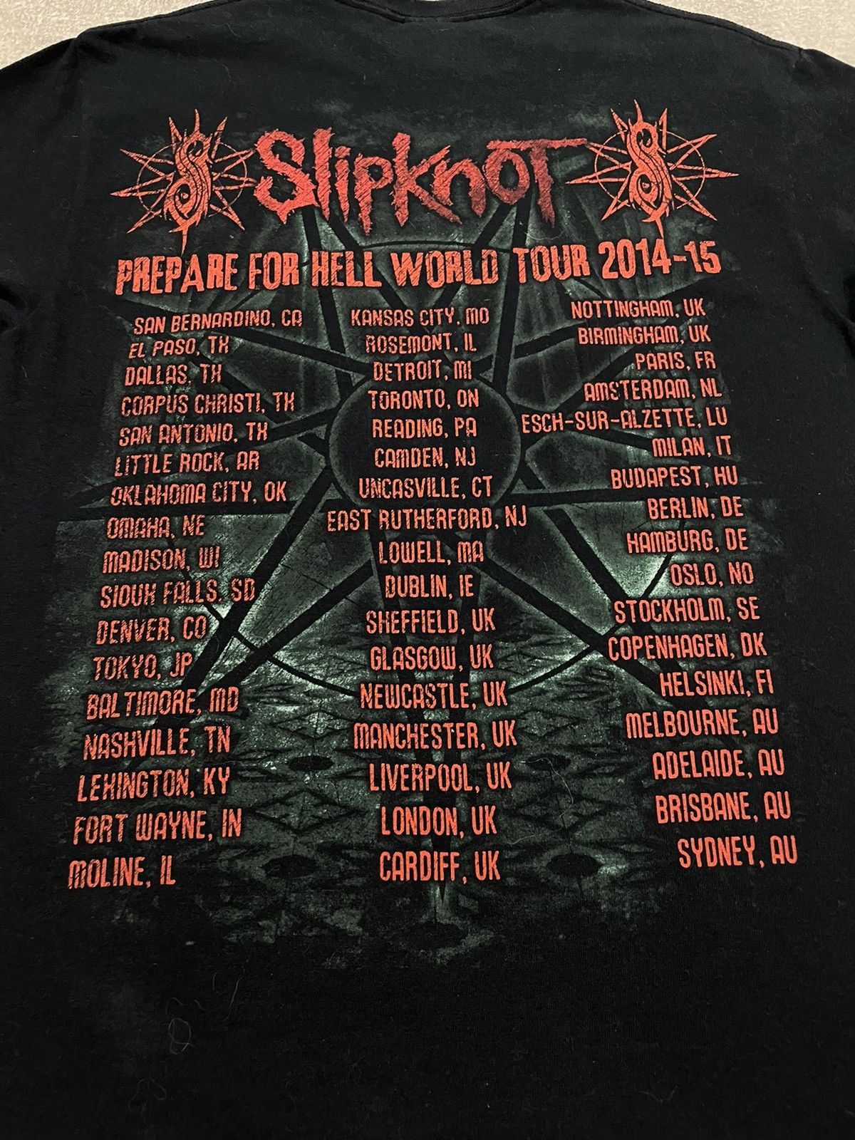 Band Tees Vintage Slipknot 2014 T-Shirt Size US M / EU 48-50 / 2 - 13 Thumbnail