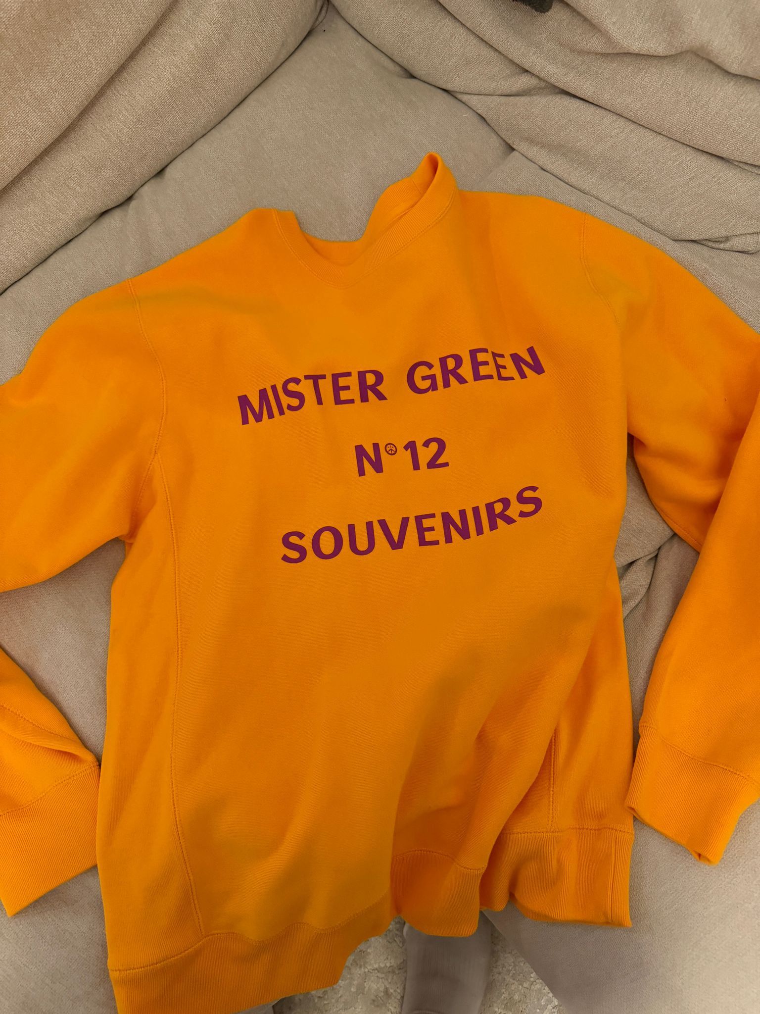 Mister Green Crewneck Sweater Size US L / EU 52-54 / 3 - 1 Thumbnail
