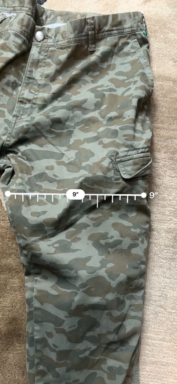 Denim & Co. × U.S. Polo Assn. Streetwear Camo Cargo Pants Size US 38 / EU 54 - 5 Thumbnail
