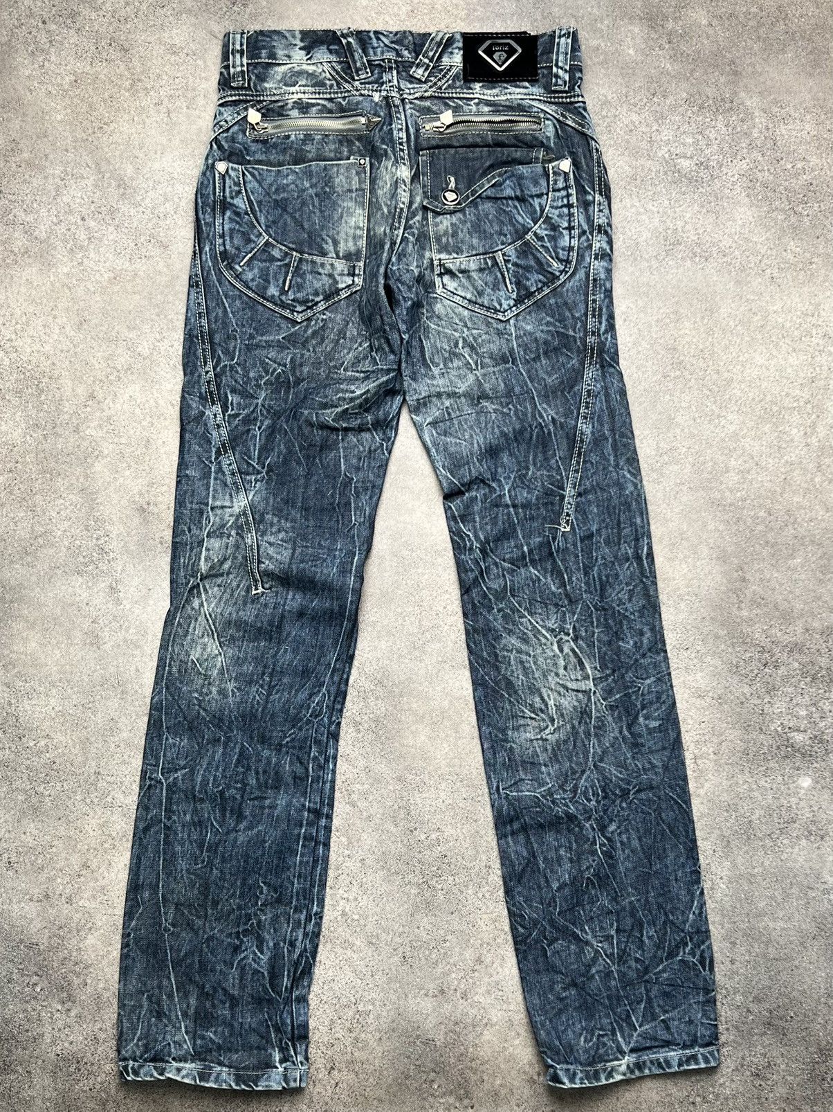 Vintage Vintage faded punk jeans Size US 32 / EU 48 - 6 Thumbnail