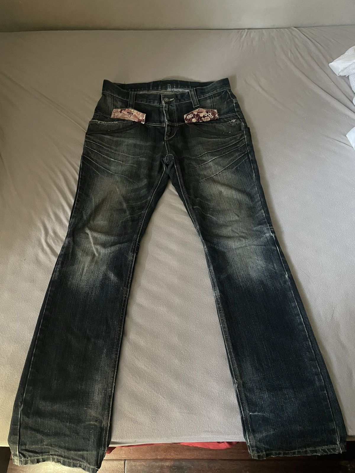 PPFM PPFM Floral Denim Size US 32 / EU 48 - 1 Thumbnail