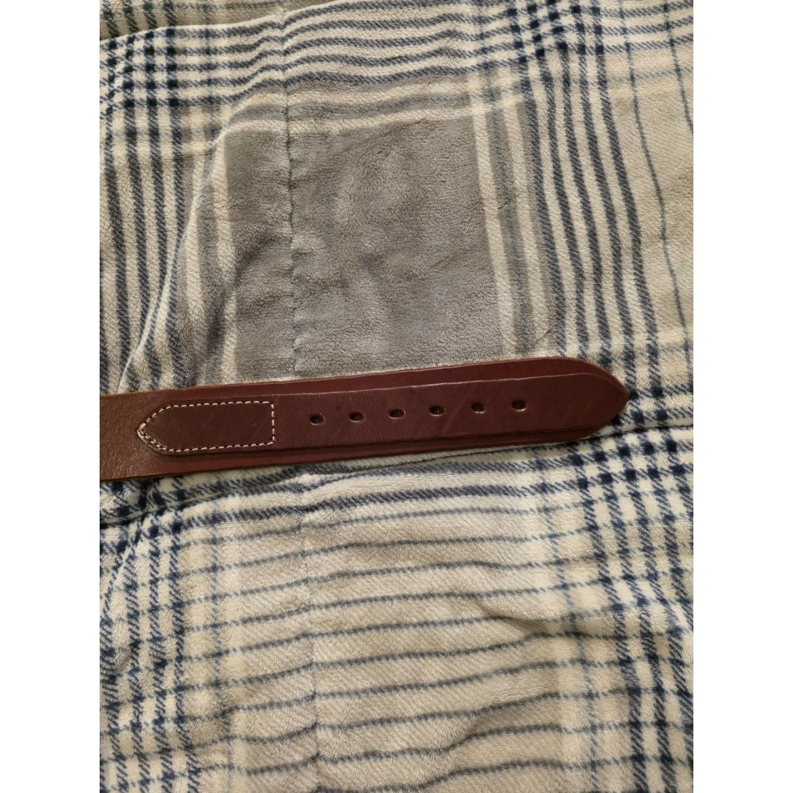 Vintage Krasne's .45 Caliber Heavy Leather Ammunition Belt Western Belt Brass Buckle Men's XL Brown 2.5 in Adjustable Cowboy Shell Accessories Size ONE SIZE - 4 Thumbnail