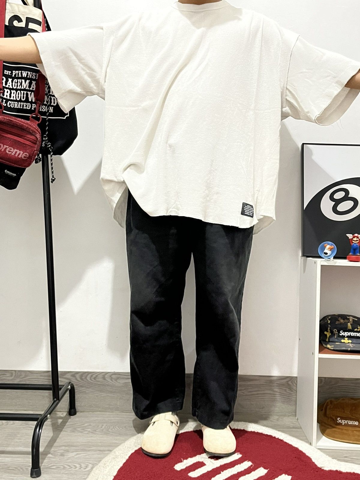 Undercover × Uniqlo Uniqlo X Undercover Waffle Knit Tee Oversized Designer Size US XXL / EU 58 / 5 - 1 Thumbnail