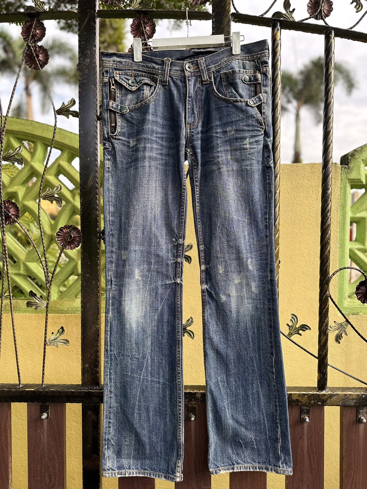 Kapital 💥Russ-k💥 Bootcut Flare Multipocket💥 Size US 32 / EU 48 - 13 Thumbnail