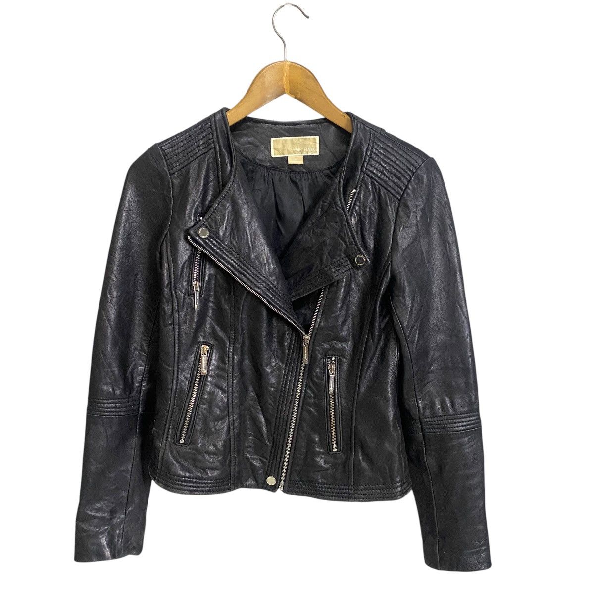 Michael Kors Michael Kors Leather Jacket Size XS / US 0-2 / IT 36-38 - 1 Thumbnail