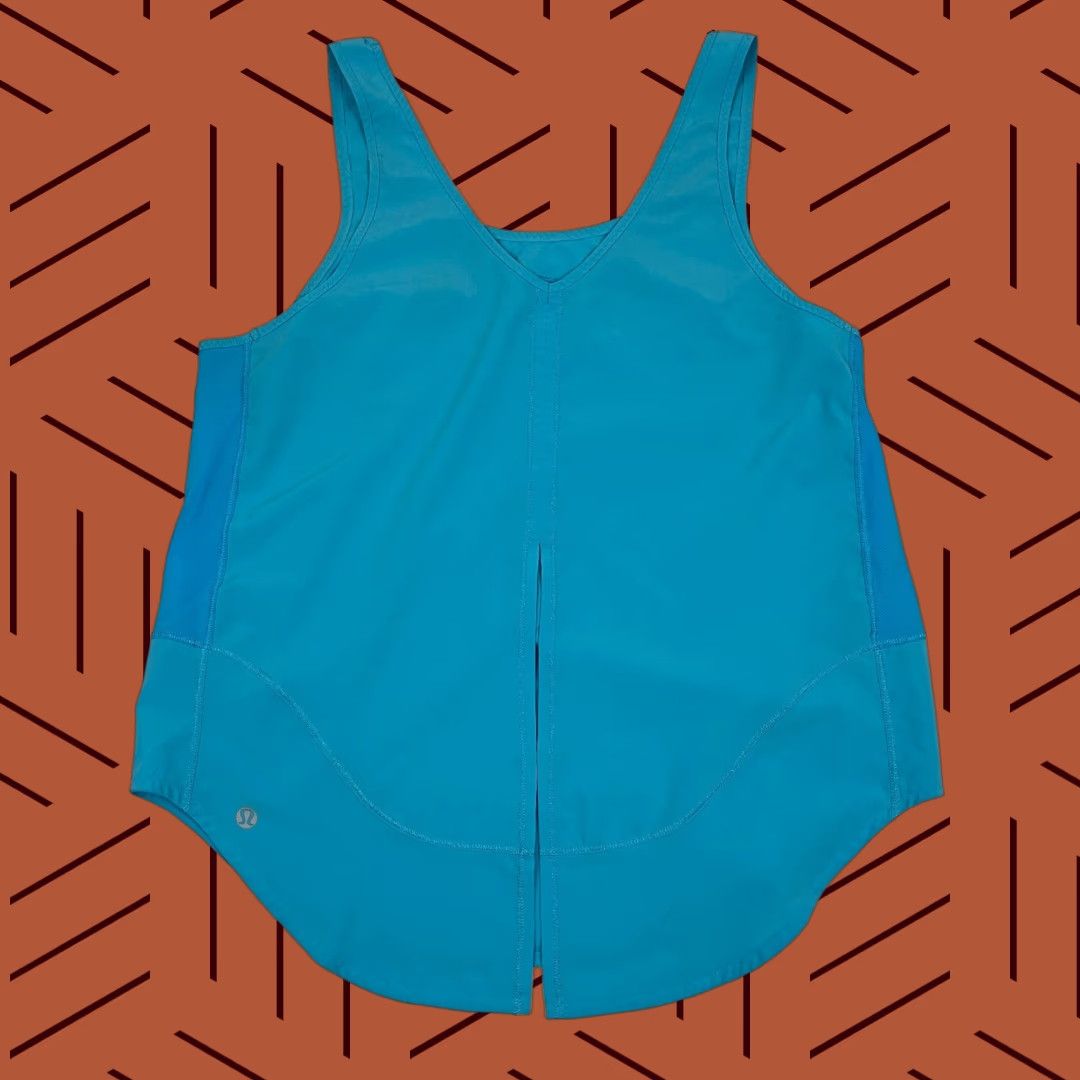 Lululemon Lululemon Sculpt Tank Top Womens Sz 6/8 Blue Active Running Gym Yoga Lightweight Size M / US 6-8 / IT 42-44 - 1 Thumbnail