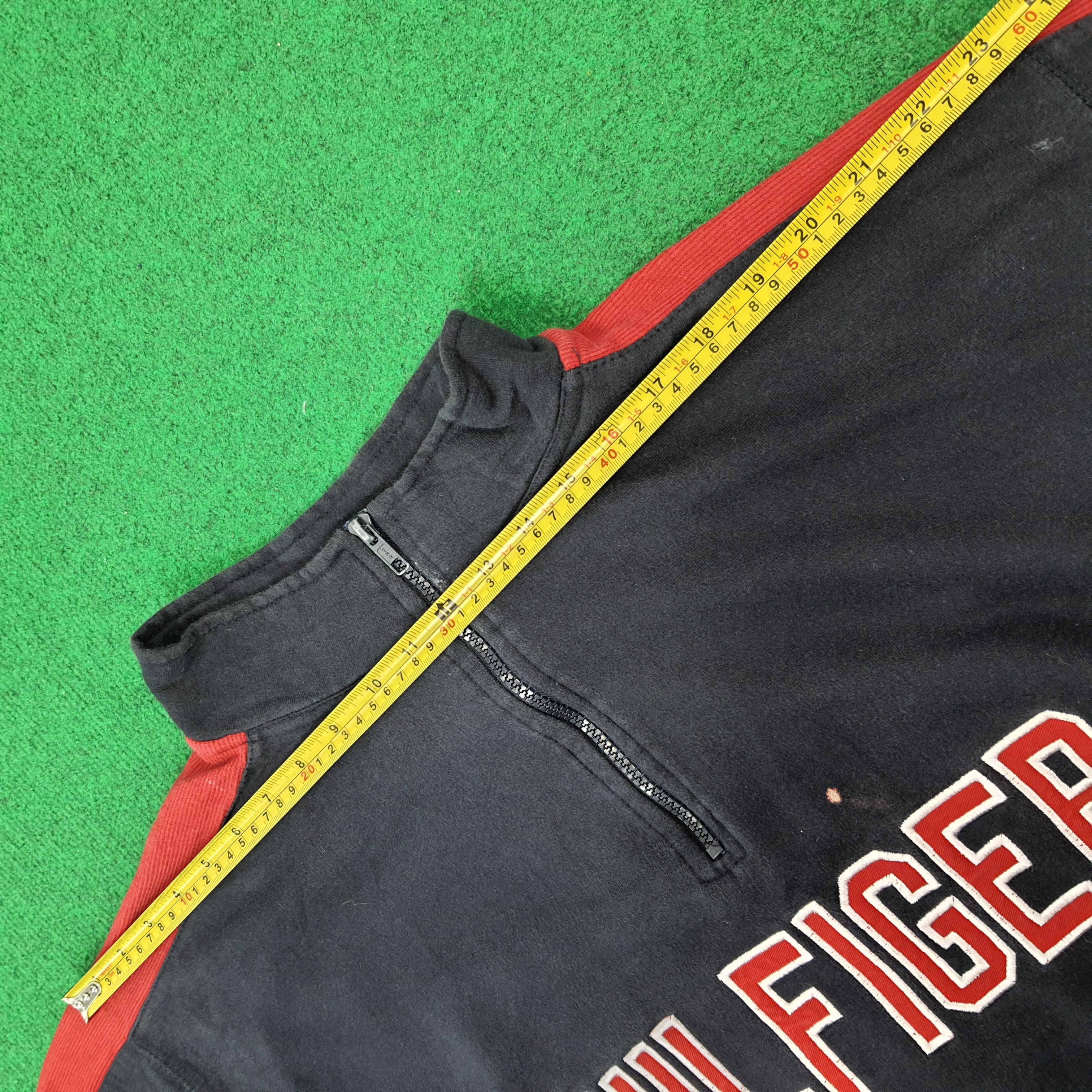 Tommy Hilfiger Vintage Tommy Jeans Hilfiger Half Zipper Sweatshirt C273N28 Size US XL / EU 56 / 4 - 8 Thumbnail